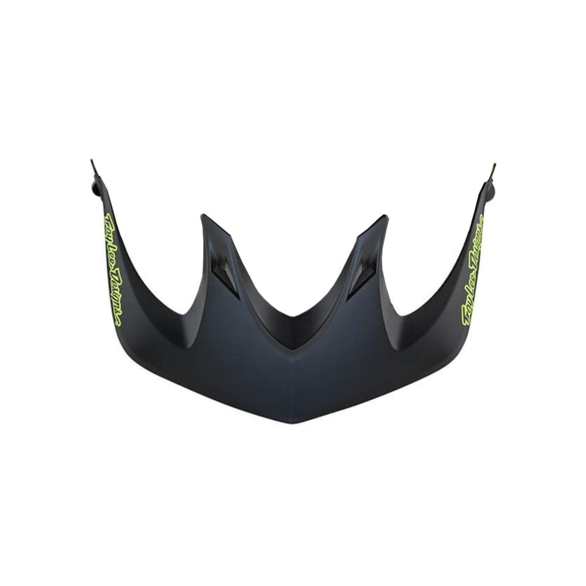 Troy Lee Designs A1 MIPS VISOR Drone Black/Flo Yellow
