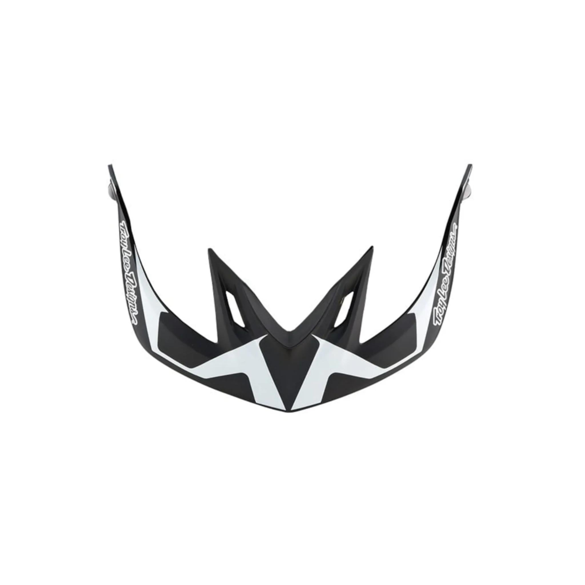 Troy Lee Designs A2 Visor Dropout Black/White