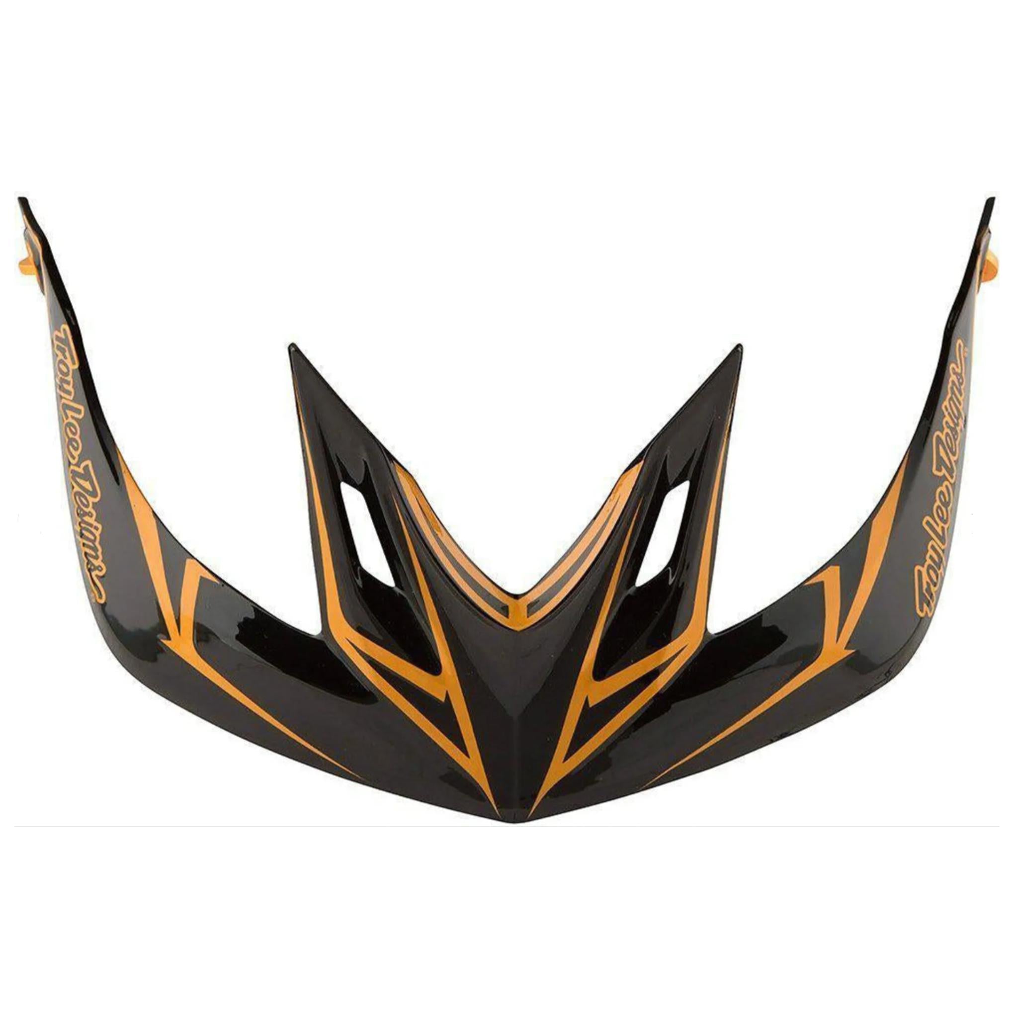 Troy Lee Designs A2 Visor Pinstripe Black/Gold