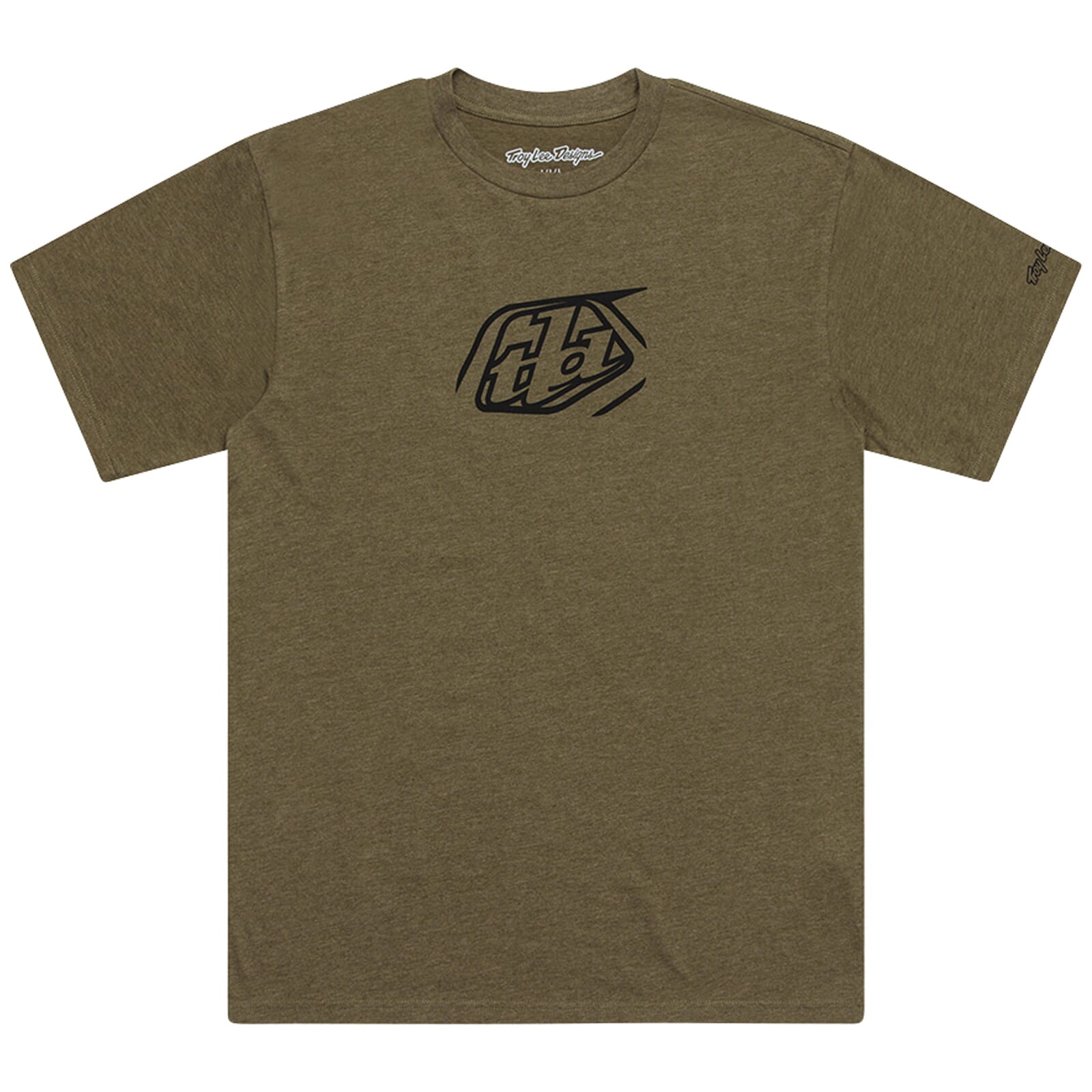 Troy Lee Designs Badge T-Shirt Badge Badge - Olive Heather / S