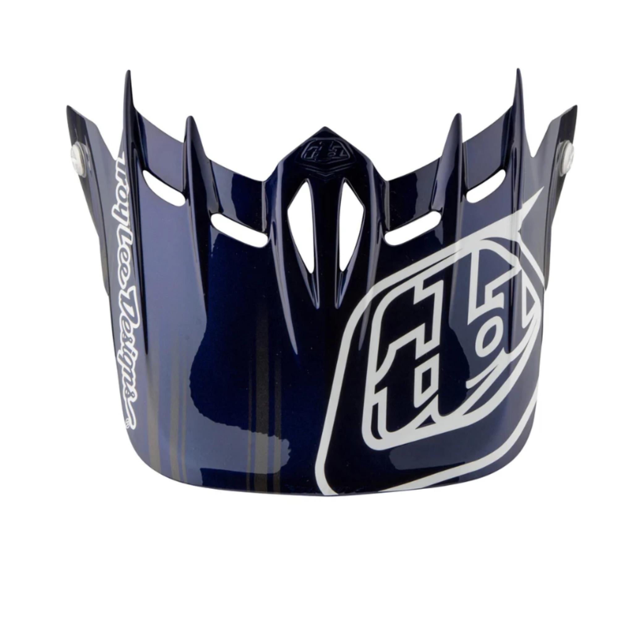Troy Lee Designs D2 Helmet Replacement Visor Fusion Blue