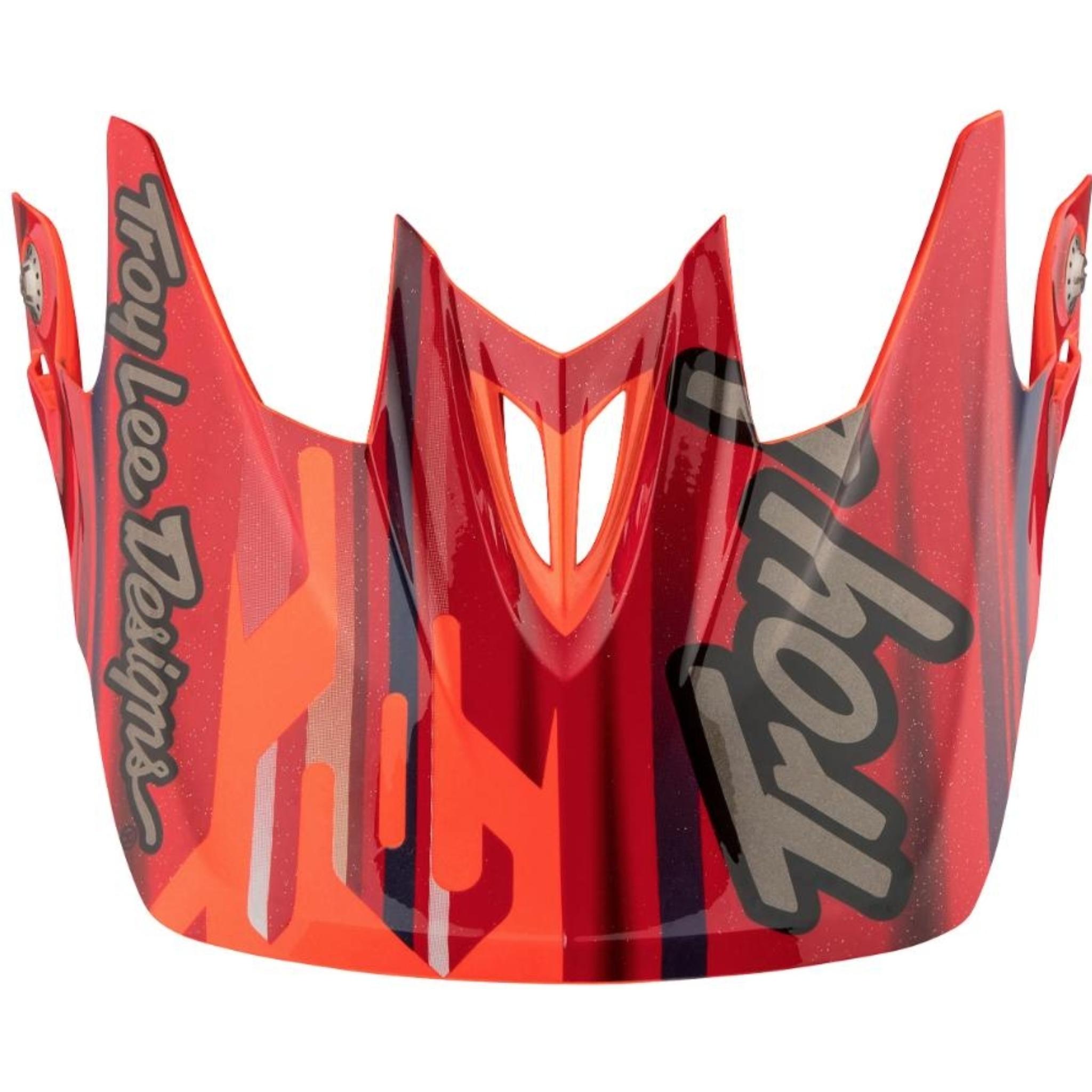 Troy Lee Designs D3 Visor Code Orange