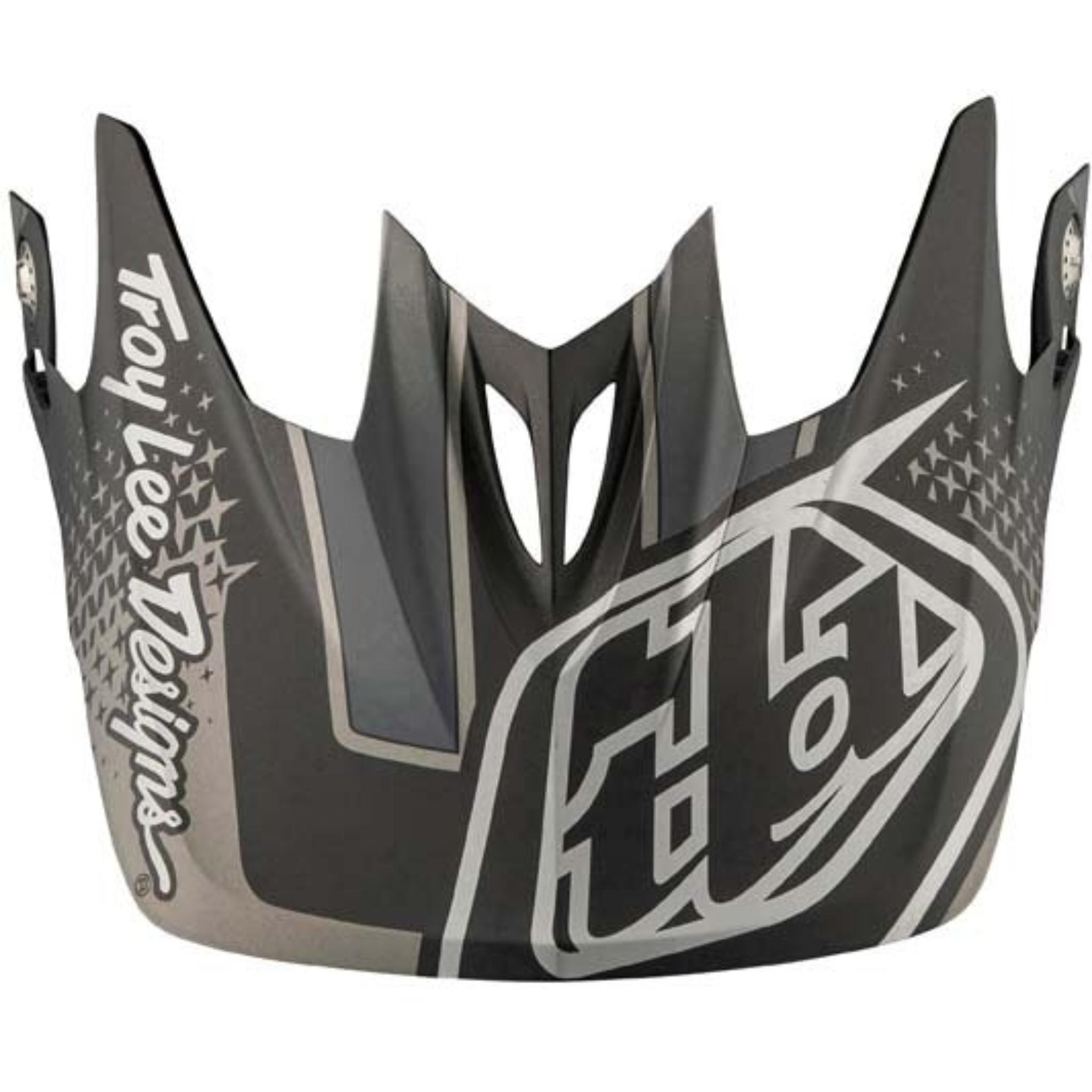 Troy Lee Designs D3 Visor Starburst Black