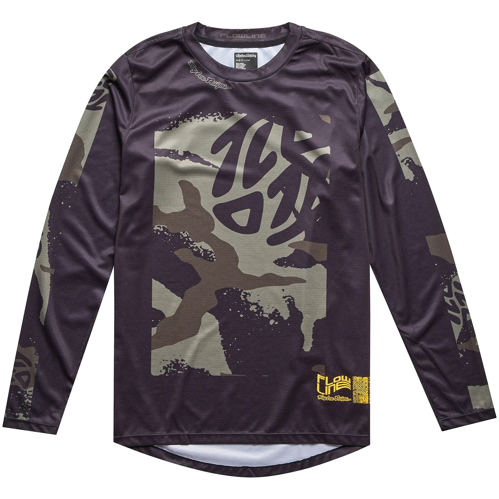 Troy Lee Designs Flowline LS Jersey Confined - Black / XXL