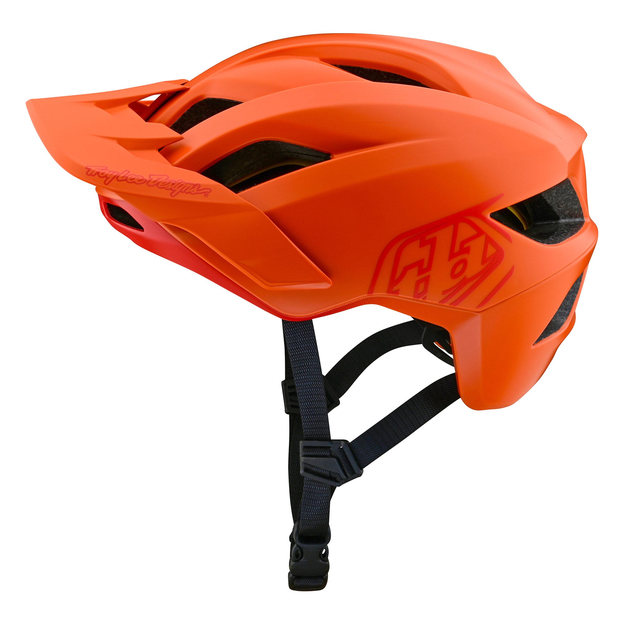 Troy Lee Designs Flowline MIPS Helmet Point - Mandarin / M/L