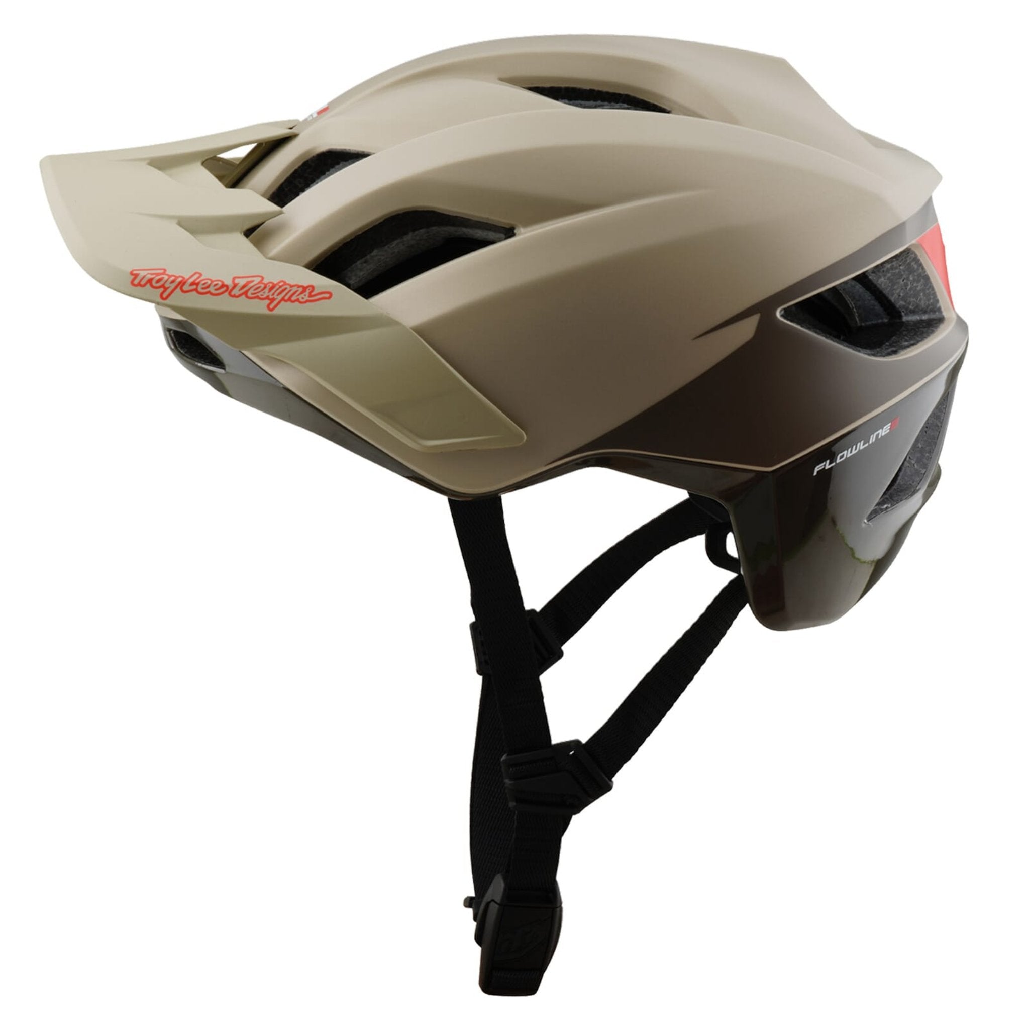 Troy Lee Designs Flowline SE MIPS Helmet Trooper - Titanium / M/L