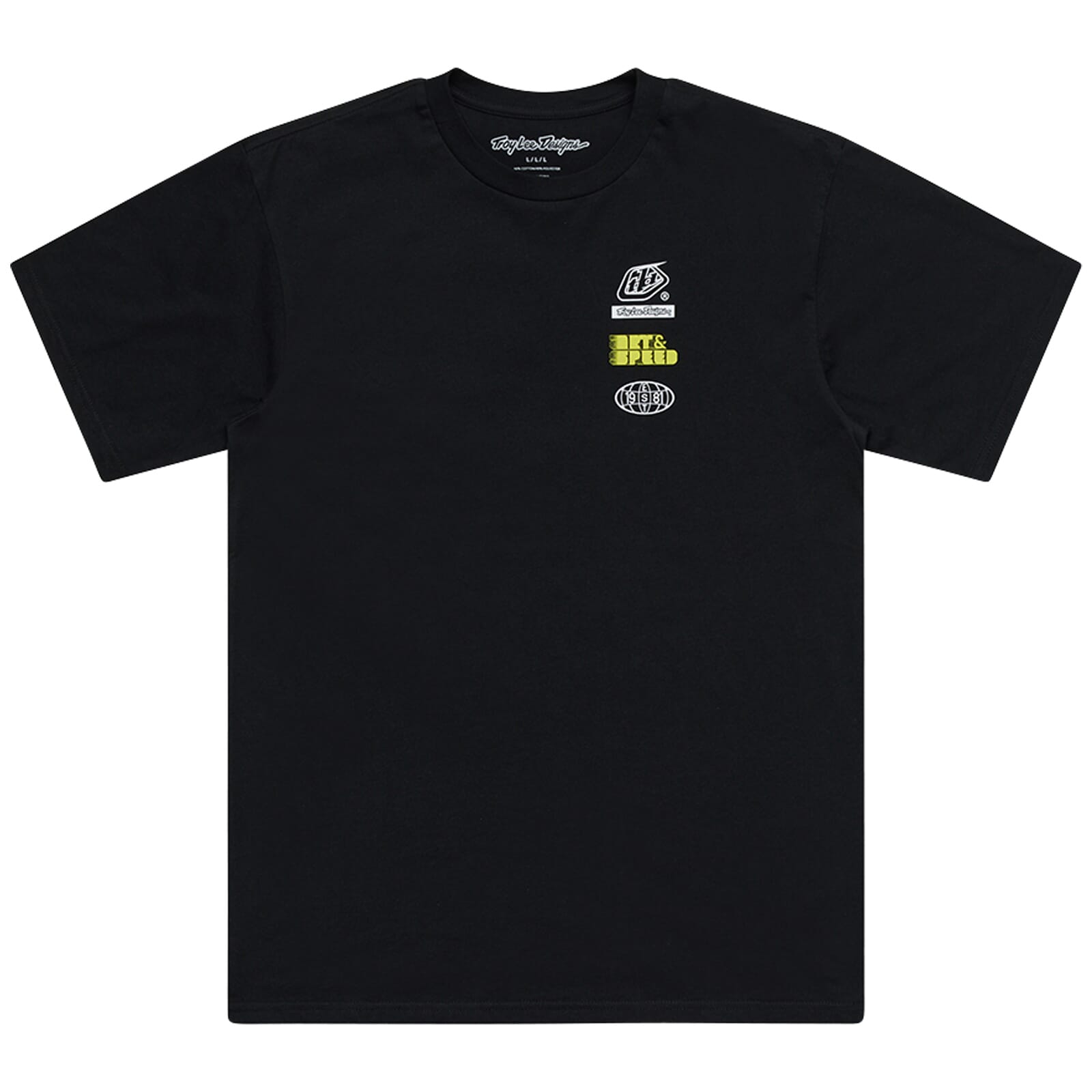 Troy Lee Designs Overload Short Sleeve T-Shirt Black / S