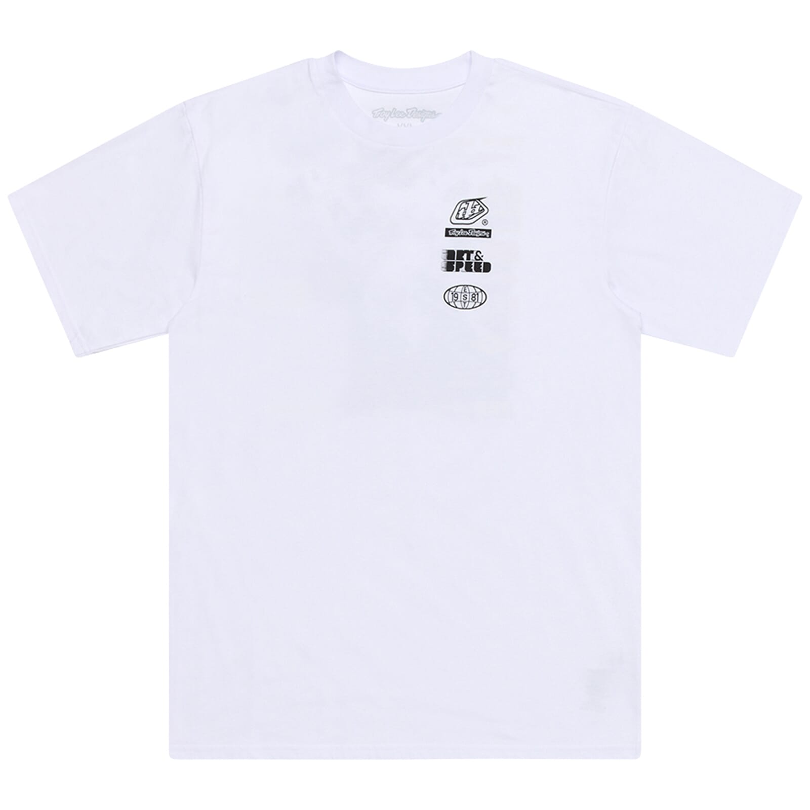 Troy Lee Designs Overload Short Sleeve T-Shirt White / S