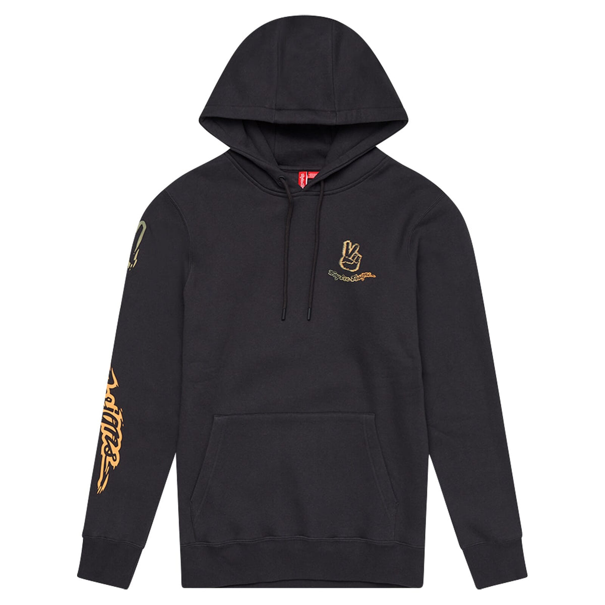 Troy Lee Designs Peace Out Pullover Hoodie Carbon / S