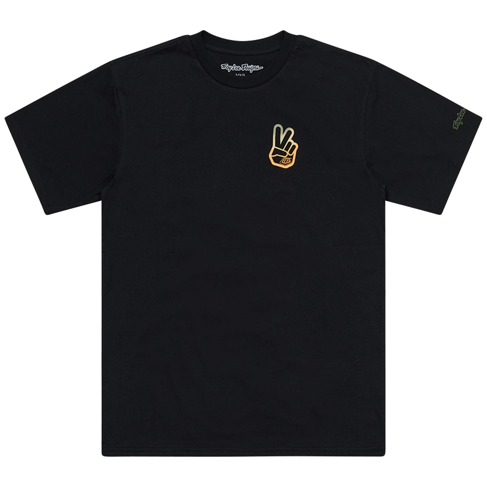 Troy Lee Designs Peace Out T-Shirt Peace Out - Black / S