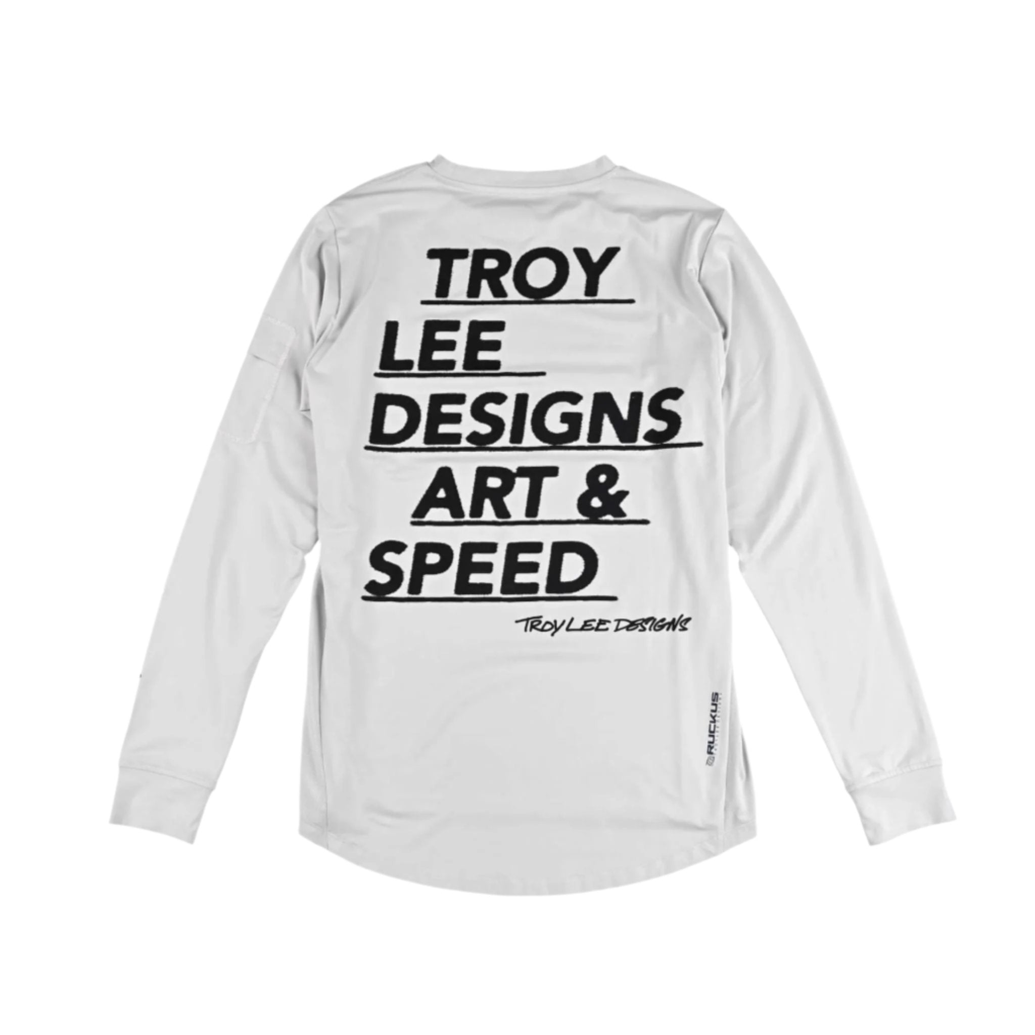 Troy Lee Designs Ruckus LS Ride Tee Art and Speed - Mist / S