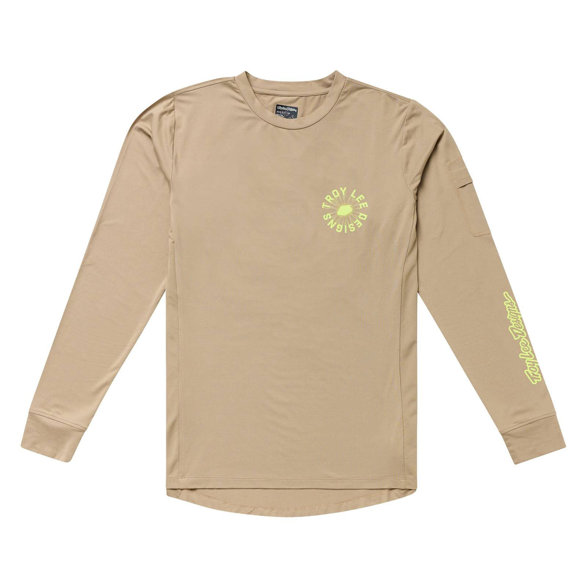 Troy Lee Designs Ruckus LS Ride Tee The Fuzz - Timber / S