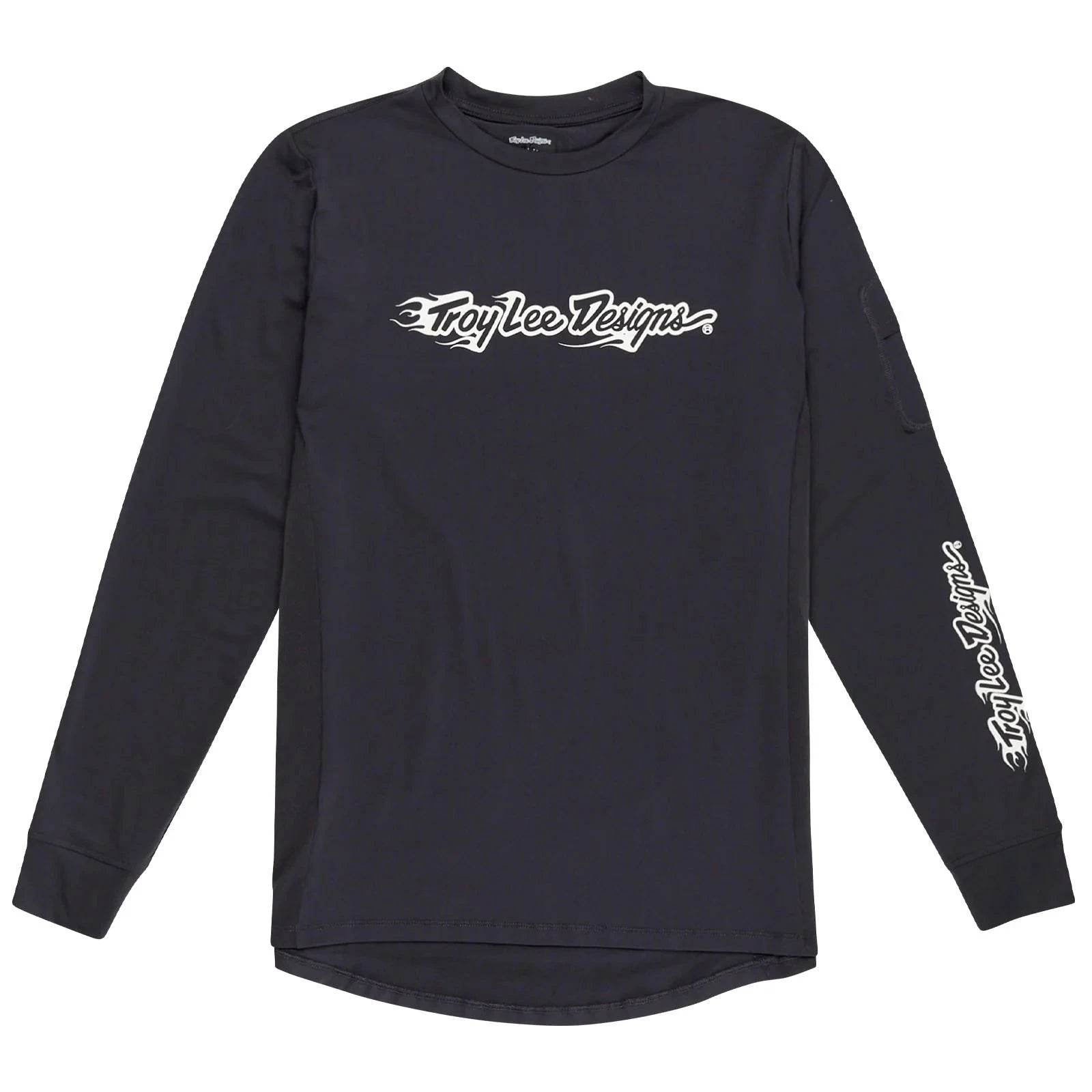 Troy Lee Designs Ruckus Ride Youth Long Sleeve Jersey Burn Out - Carbon / XS
