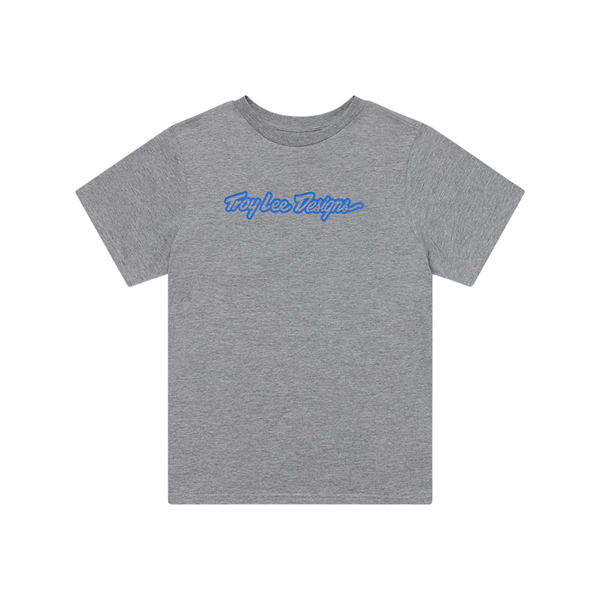 Troy Lee Designs Signature Short Sleeve Women's T-Shirt Signature - Grey Heather / S