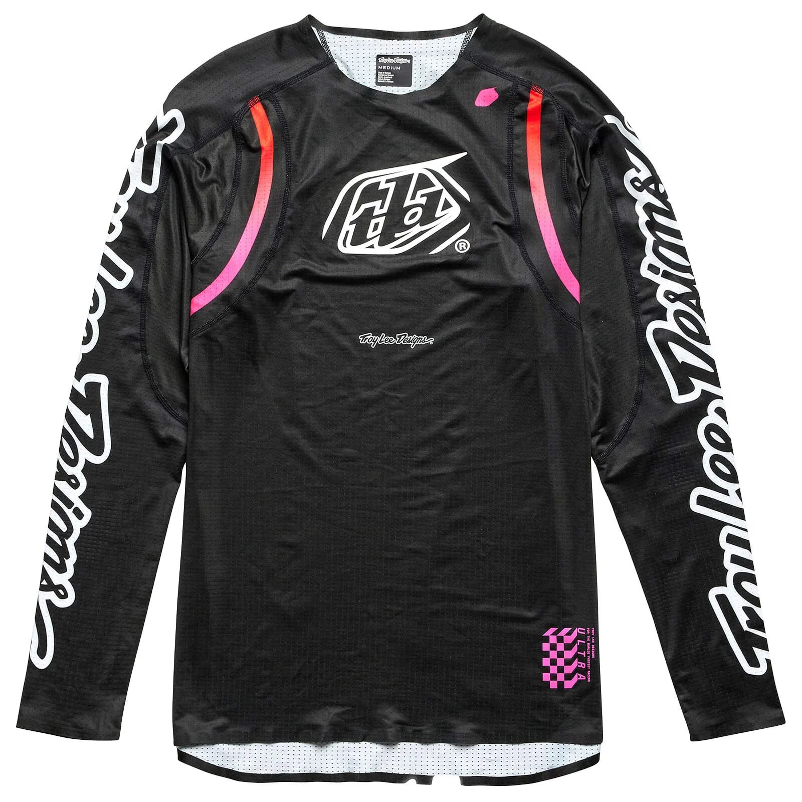 Troy Lee Designs Sprint Ultra Jersey Pinned - Black / XXL