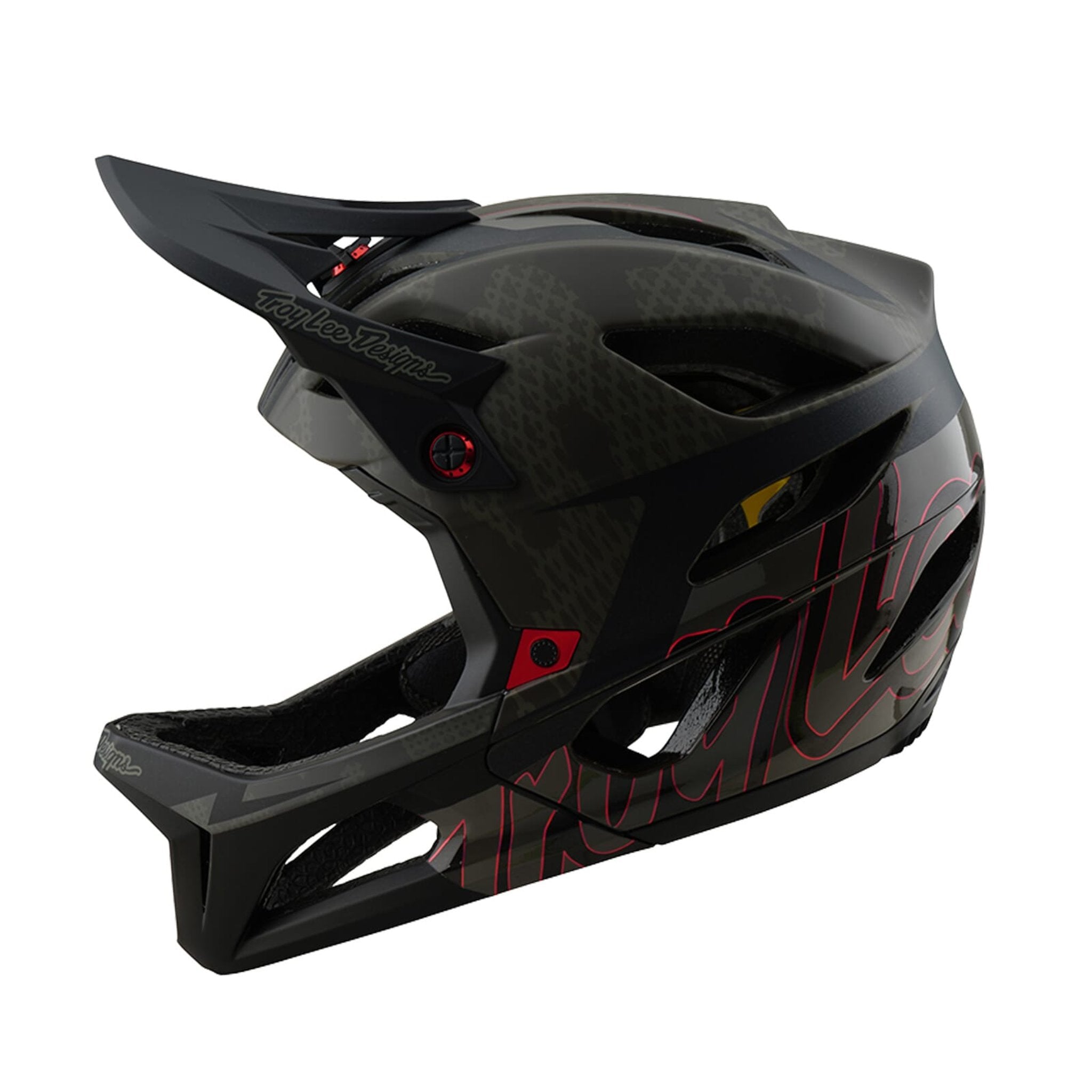 Troy Lee Designs Stage MIPS Helmet Neauwave - Camo / M/L