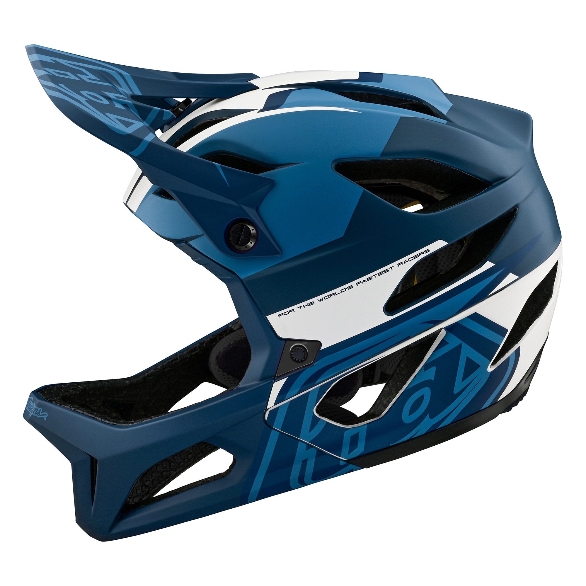 Troy Lee Designs Stage MIPS Helmet Vector - Blue / M/L