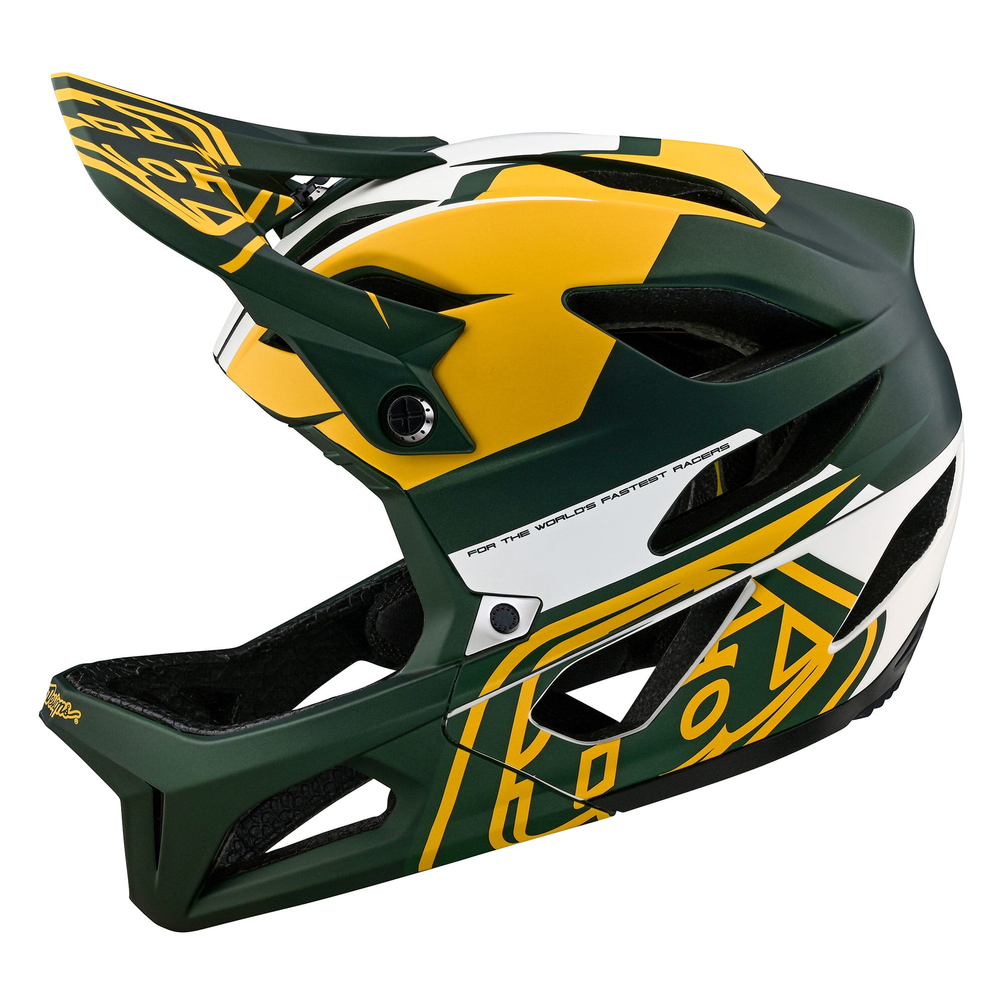Troy Lee Designs Stage MIPS Helmet Vector - Green / M/L