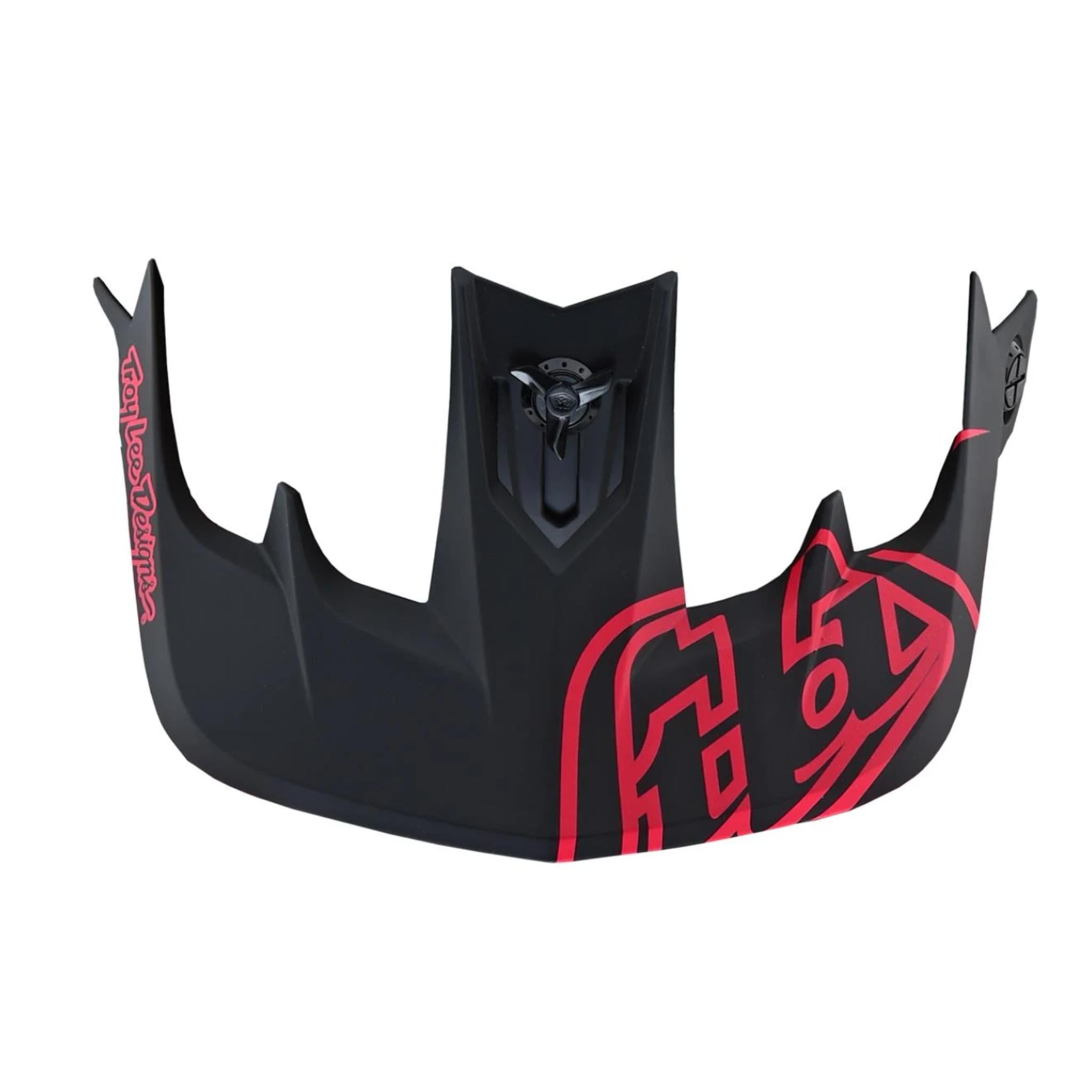 Troy Lee Designs Stage Visor Stealth Black/Pink