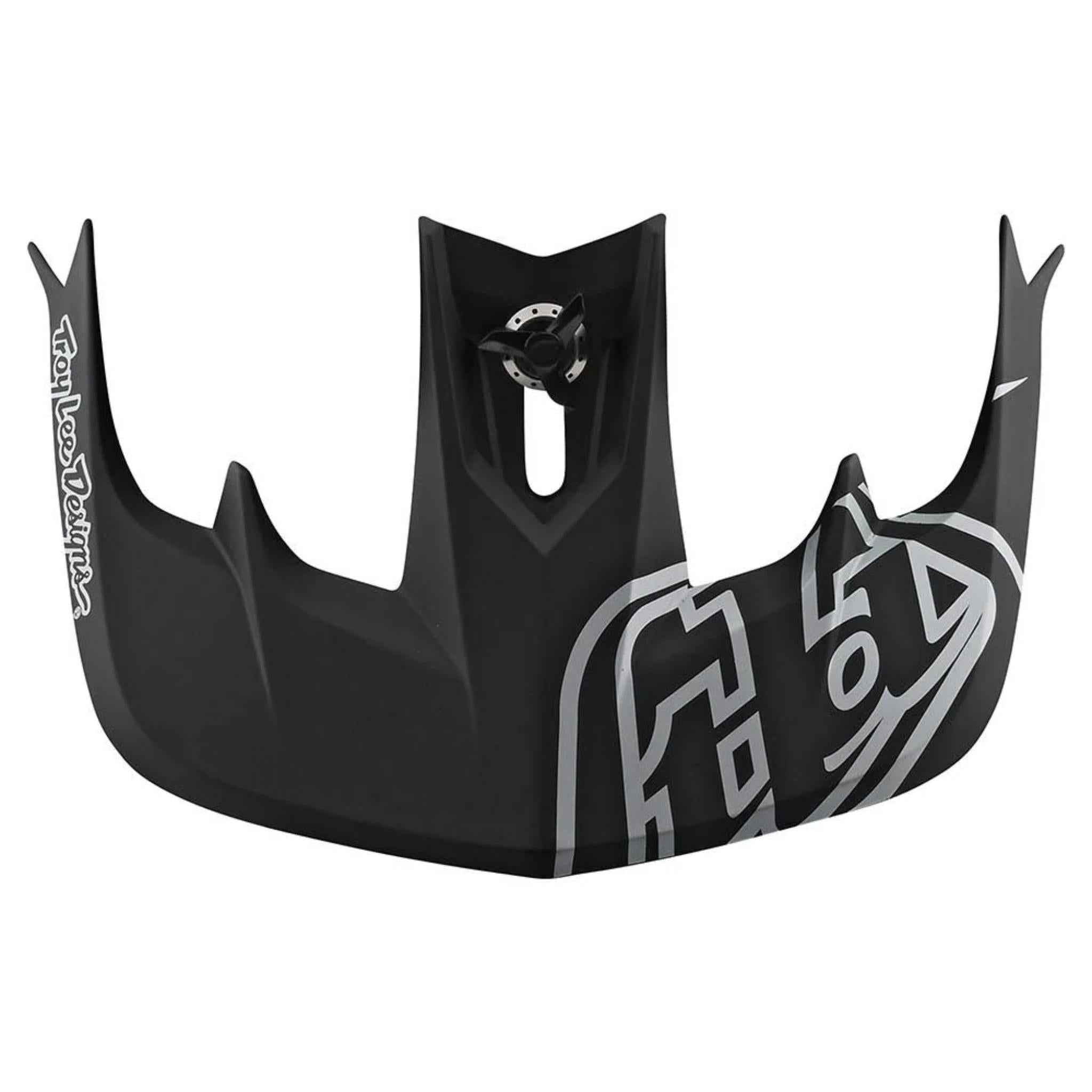 Troy Lee Designs Stage Visor Stealth - Black/Silver