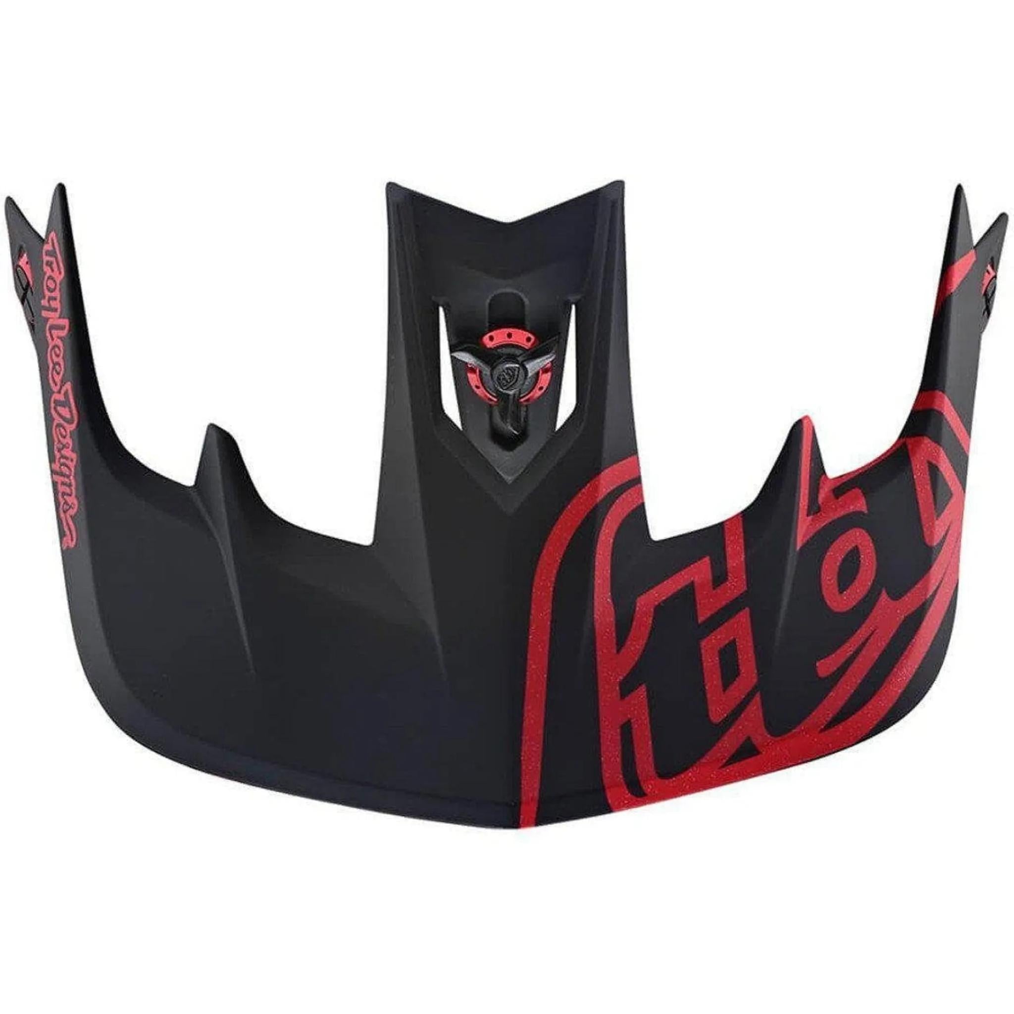Troy Lee Designs Stage Visor Stealth - Red