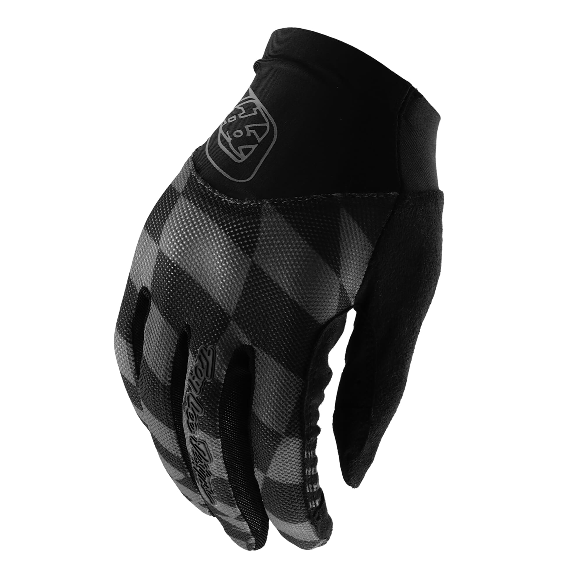 Troy Lee Designs Women's Ace 2.0 Gloves Twisted Checkers - Black / S