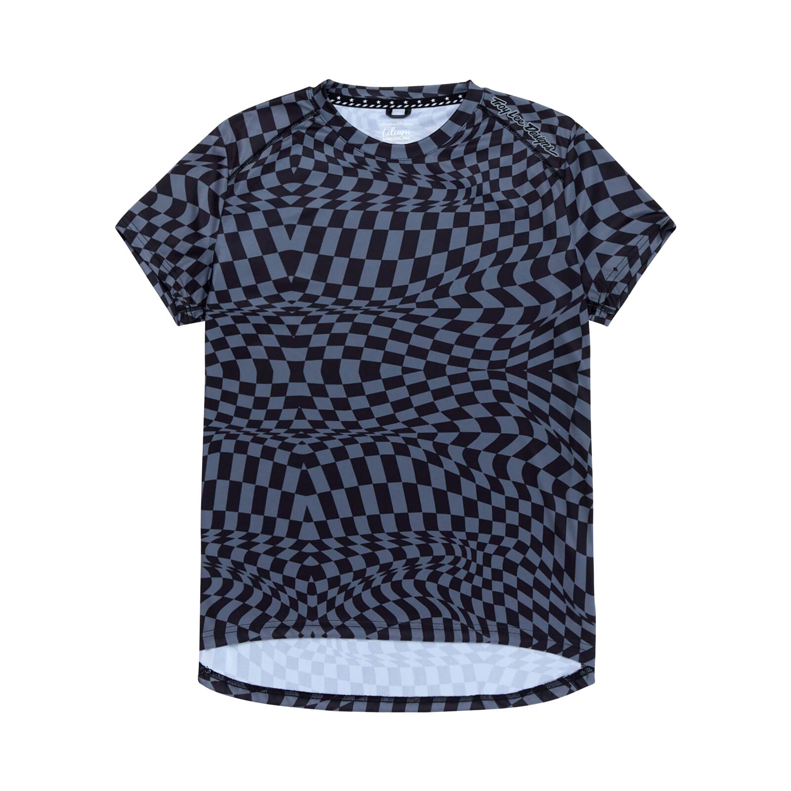 Troy Lee Designs Women's Lilium SS Jersey Twisted Checkers - Black / XS