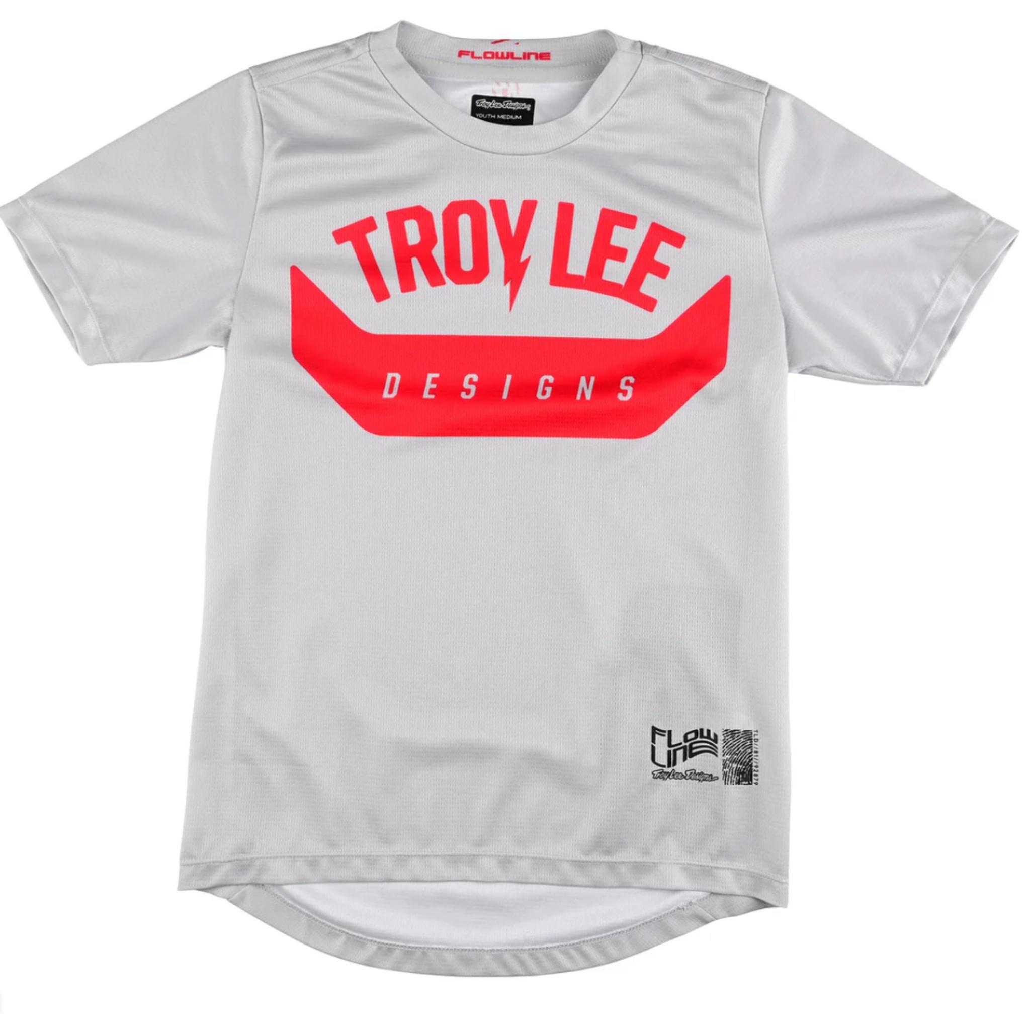 Troy Lee Designs Youth Flowline SS Jersey Aircore - Cement / L