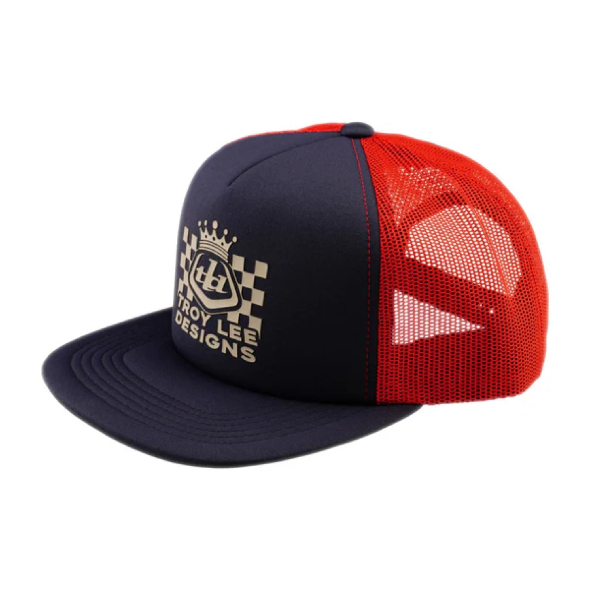 Trucker Snapback Cap Friday Night Friday Night - Red/Indigo / One Size