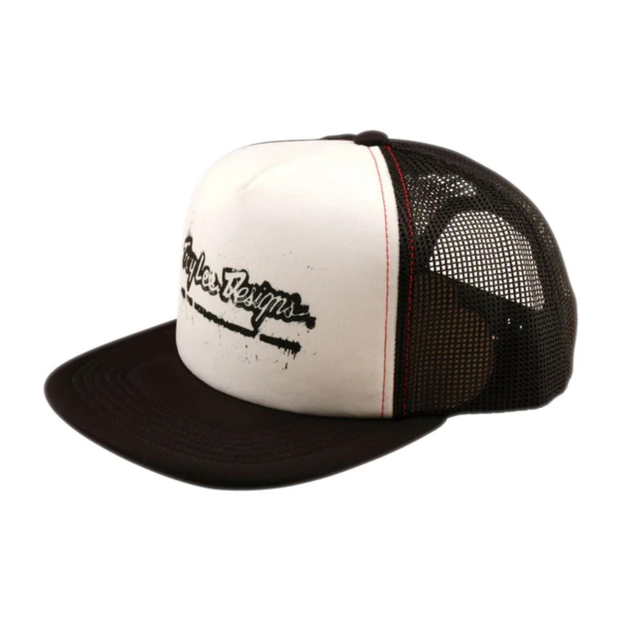 Trucker Snapback Cap Friday Night Repeat - Black/White / One Size