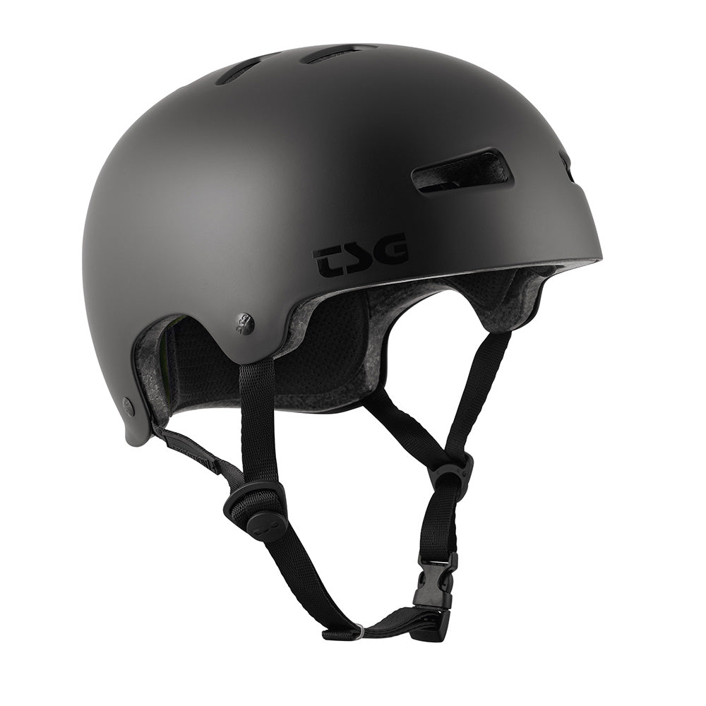 TSG Evolution Helmet Satin Dark Black / L/XL