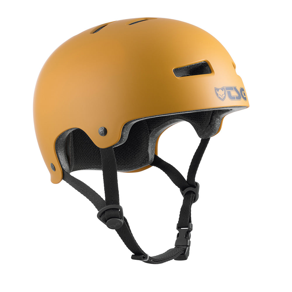 TSG Evolution Helmet Satin Yellow Ochre / L/XL