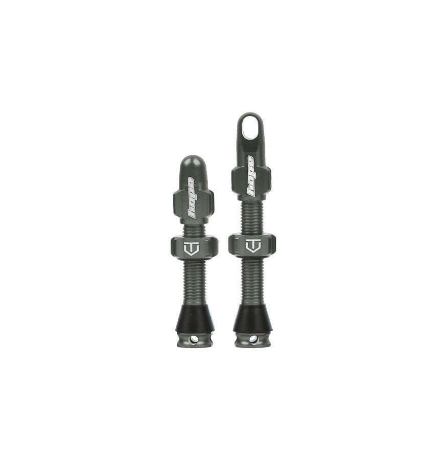 Tubeless Valves 40/60mm Mixed Pair Smoke