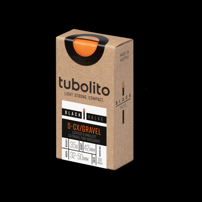 Tubolito S-Tubo CX/Gravel Inner Tube Black / 700x32-50 / 42mm Presta