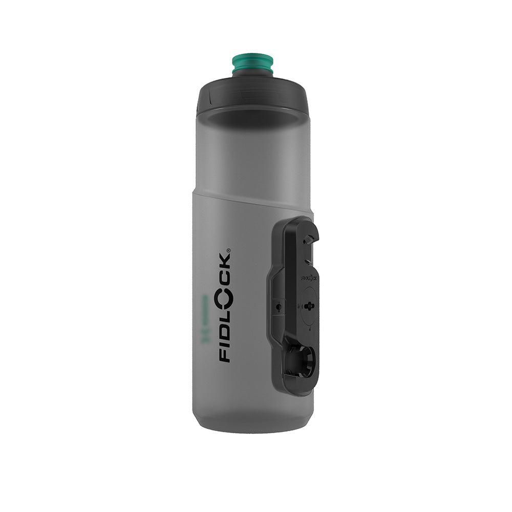 Twist Bottle & Connector Trans Black/Green / 600ml