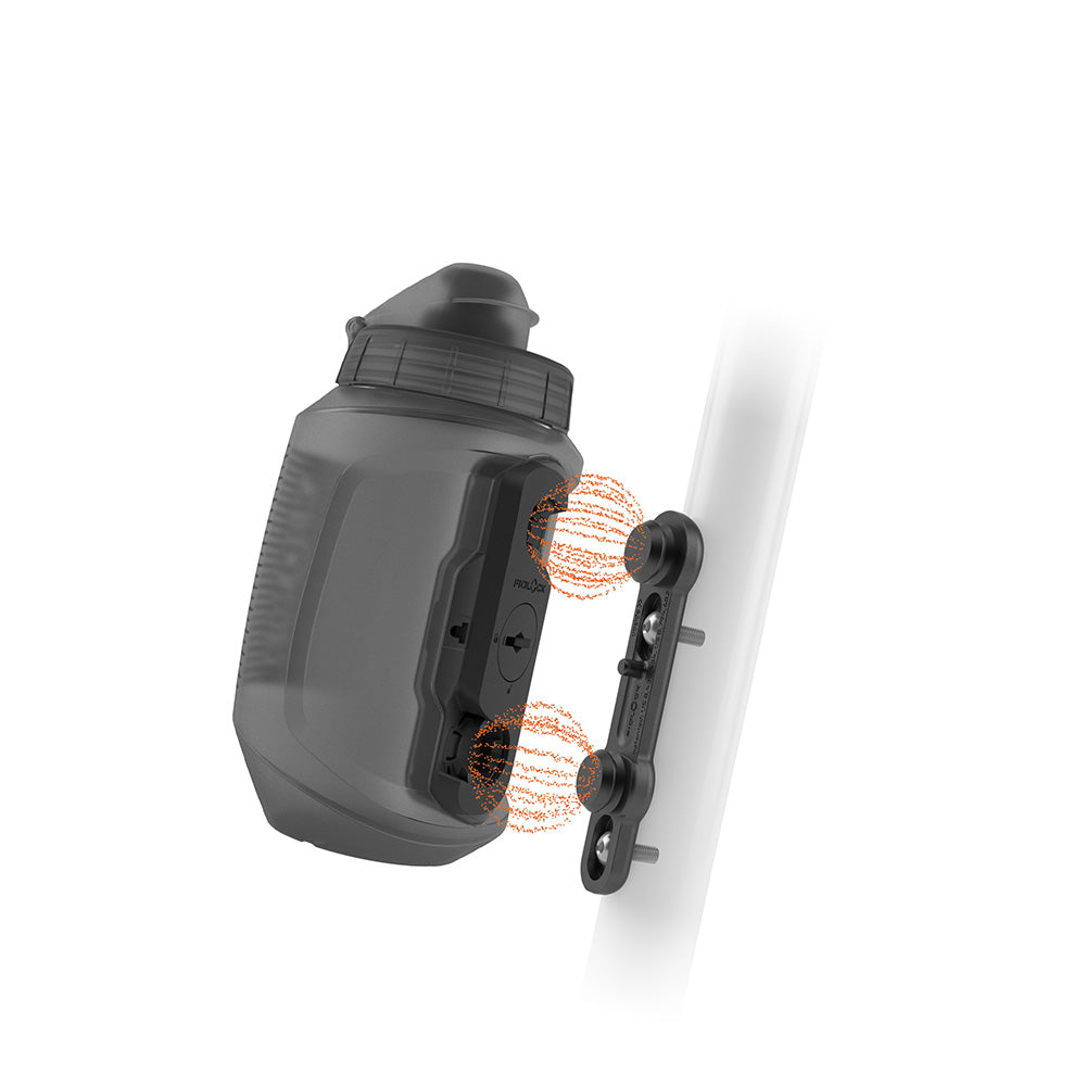TWIST Bottle Kit 550ml Compact Trans Black / 550ml