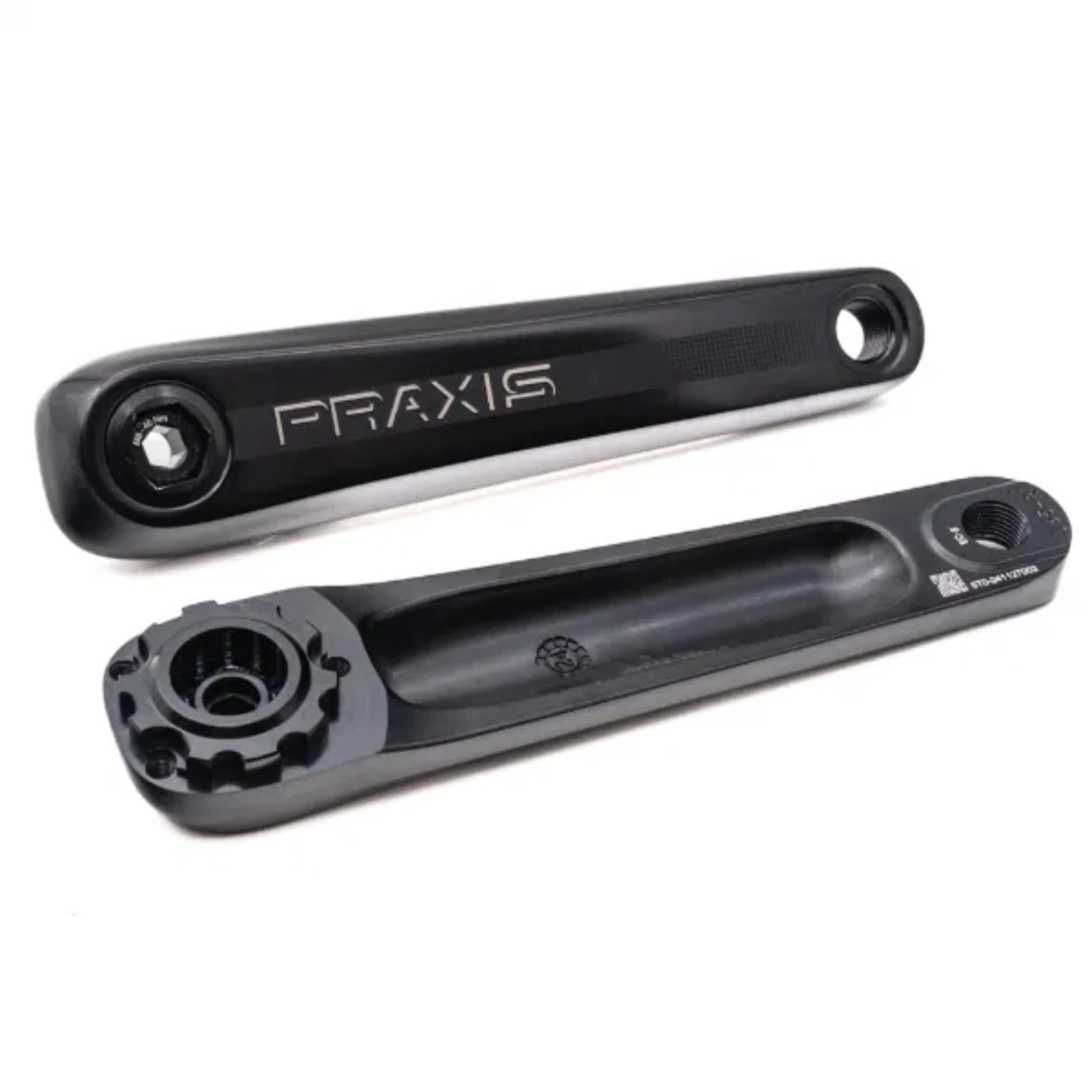 Type 5 Alloy eBike Cranks for TQ-HPR40 Black / 165mm