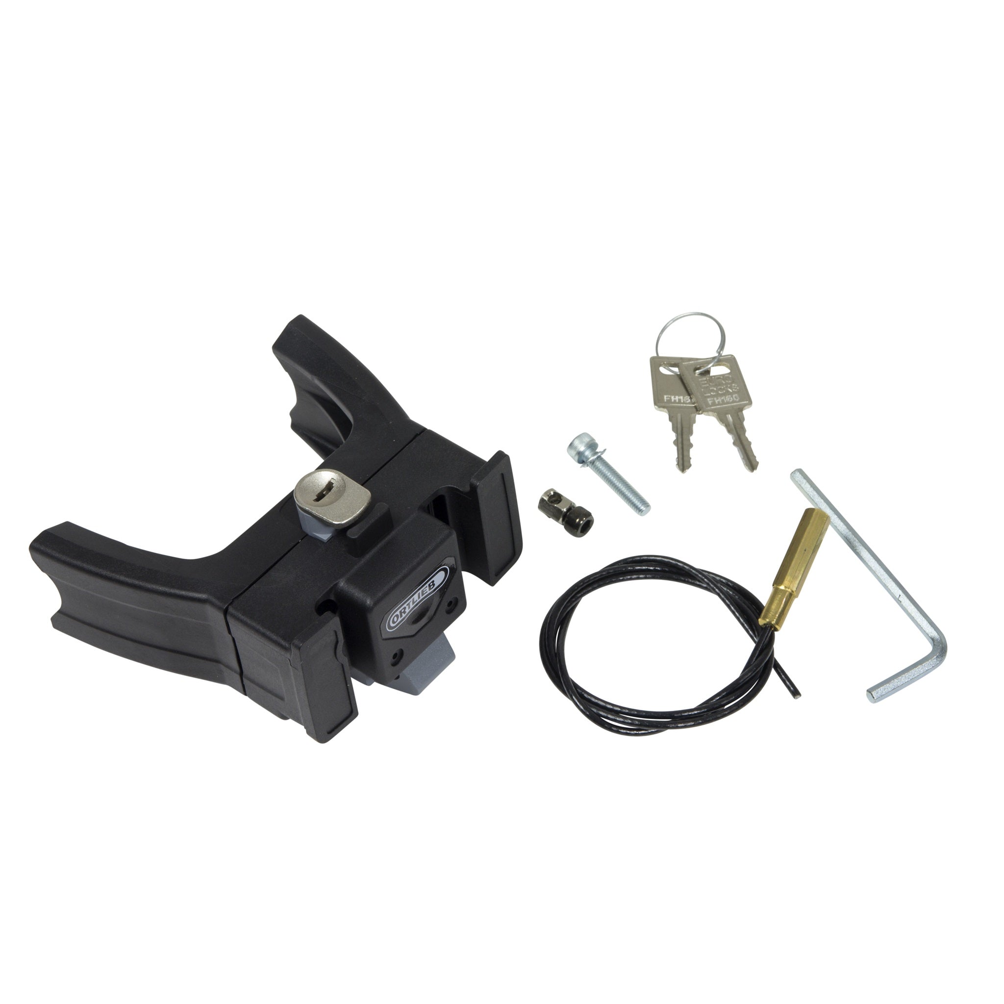 Ultimate 6 Mounting Set E-Bike With Lock Black
