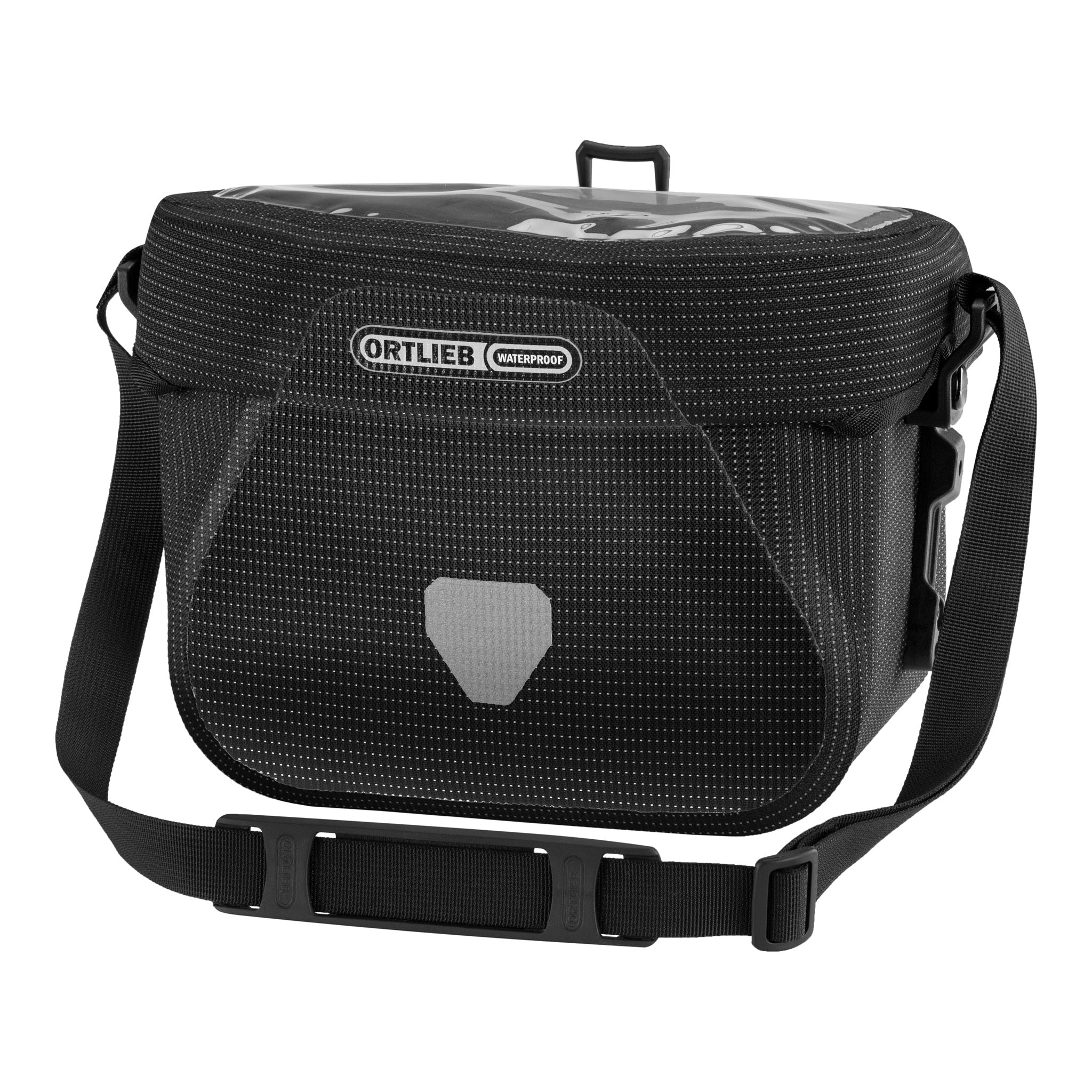 Ultimate High Vis Handlebar Bag Black / 6.5L