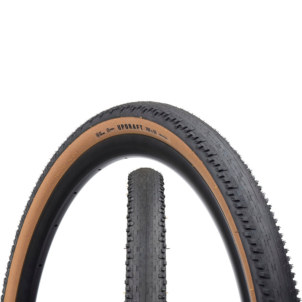 Updraft Gravel Tyre Black/Tan / 700 x 40 / Durable