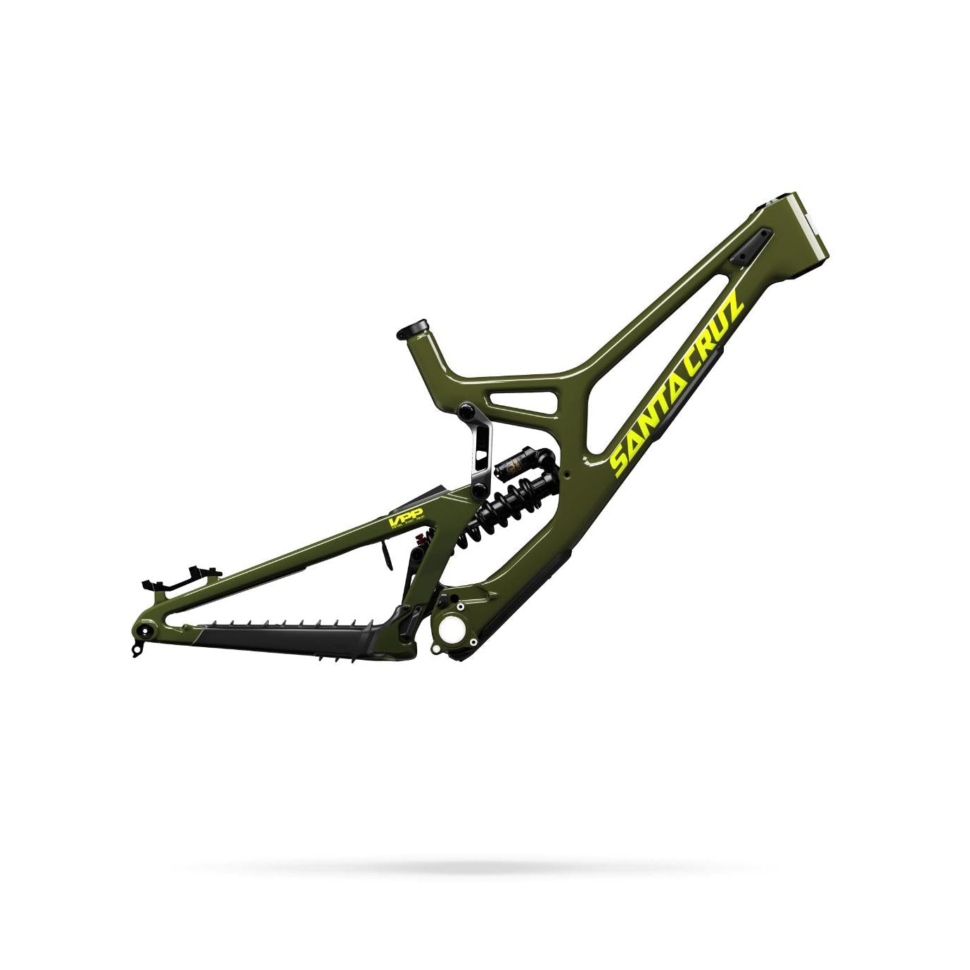 V10 CC Frame 2027 Gloss Kelp Green / S / Fox DHX2 Factory Coil