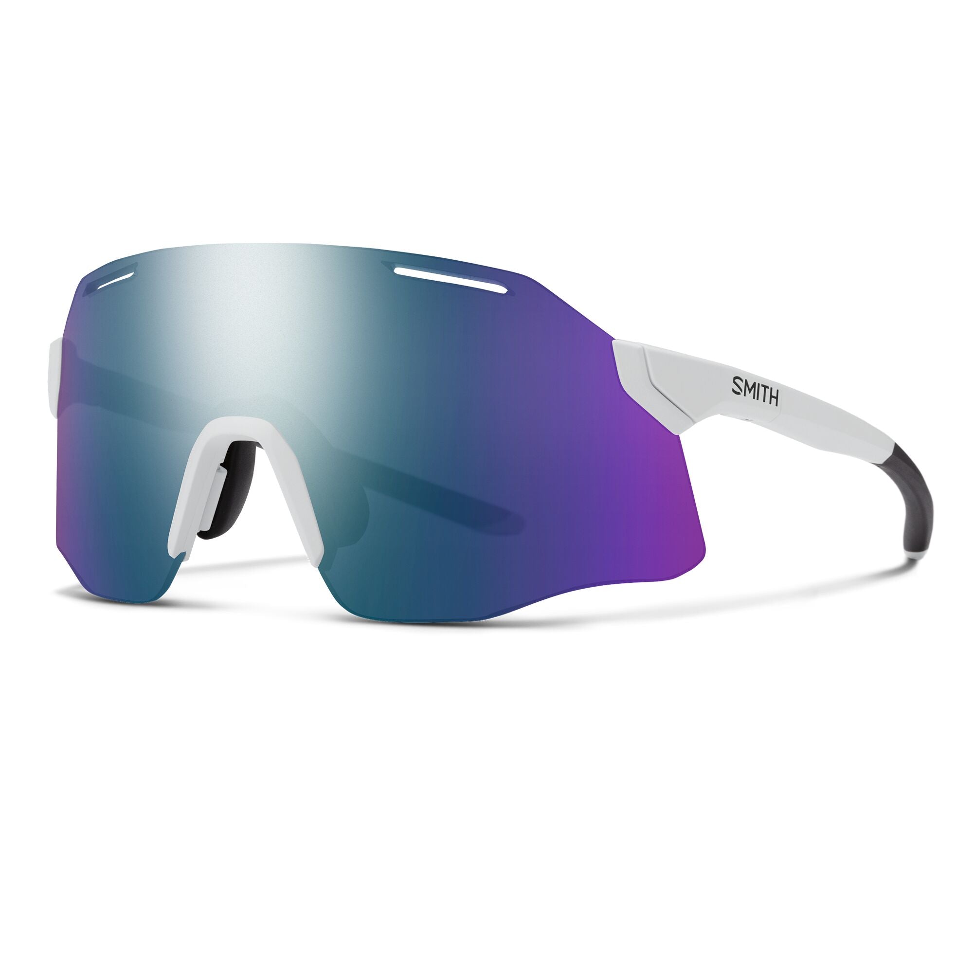 Vert Glasses White / ChromaPop Violet Mirror