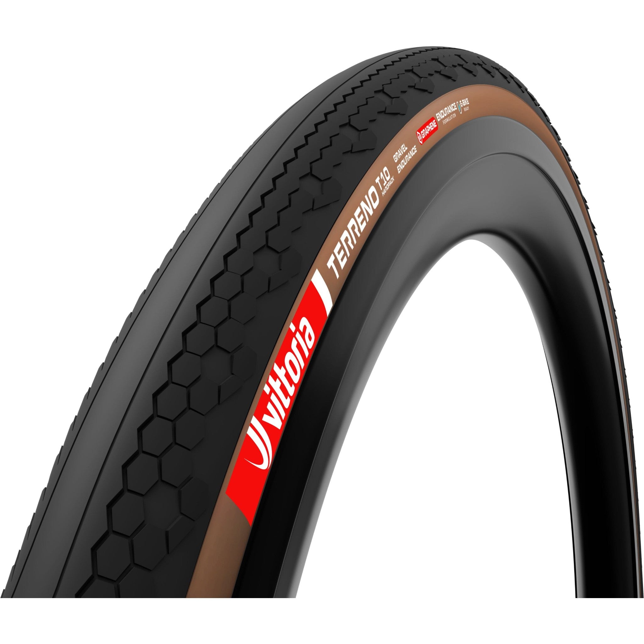 Vittoria Terreno T10 Hardpack Gravel G2.0 Tyre Brown / 700 x 40c