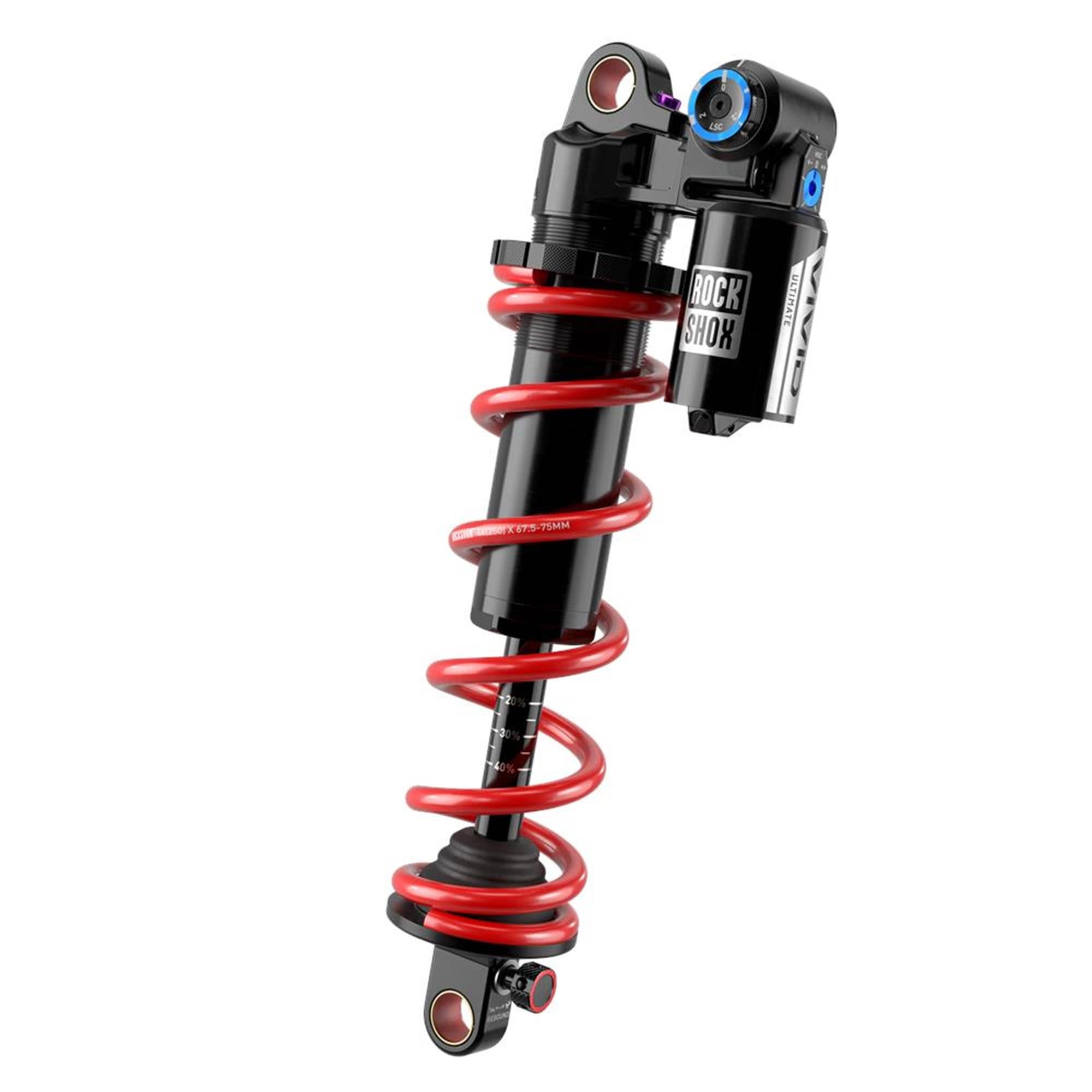 Vivid Coil Ultimate DH RC2 D1 Rear Shock 2027 250 x 75mm / REB55/COMP37 / SC V10 2018+