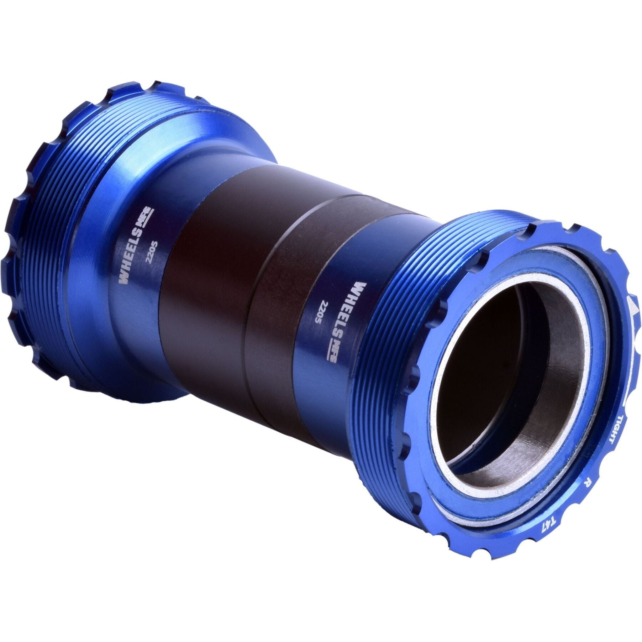 Wheels Manufacturing T47 Inboard Angular Contact Bottom Bracket For 30mm Cranks Blue / 30 mm