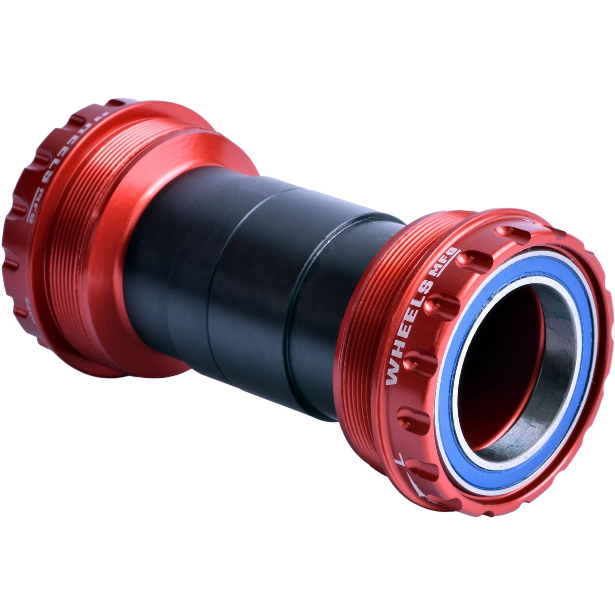 Wheels Manufacturing T47 Outboard Angular Contact Bottom Bracket For 30mm Cranks Red / 30 mm