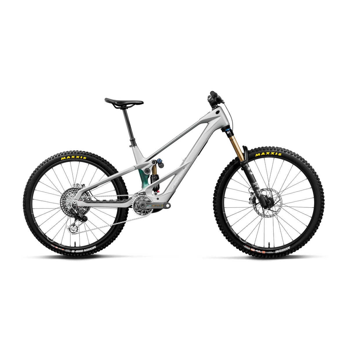 Wild LT M-LTD RS 2027 Smooth Silver (Matt) - Escape Green C. View (Gloss) / S / MX 29"/27.5"