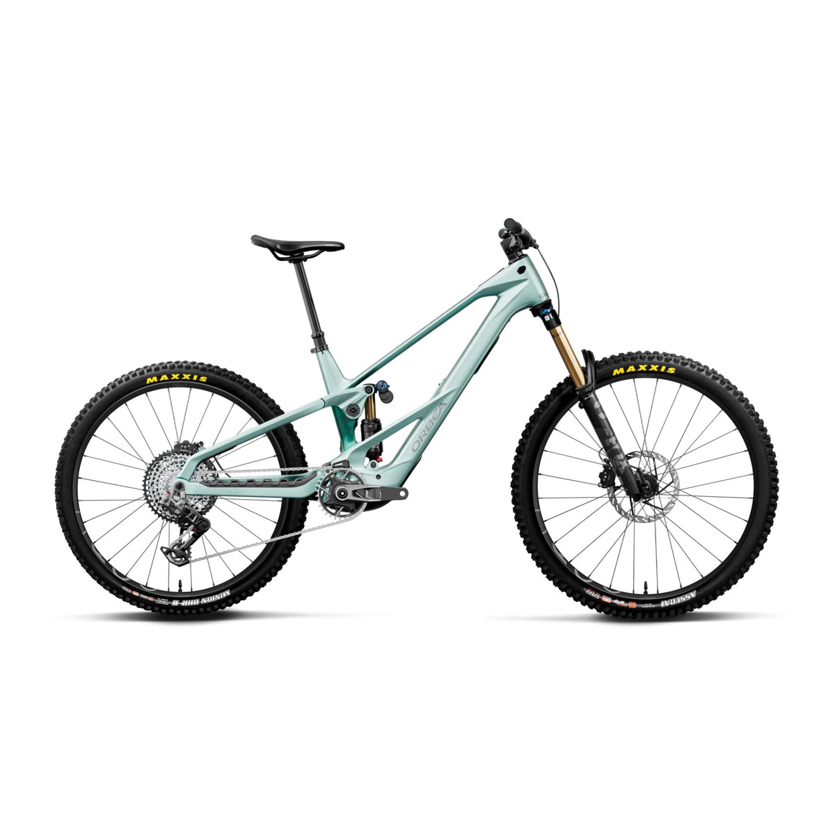 Wild LT M-Team RS 2027 Smooth Silver (Matt) - Escape Green C. View (Gloss) / S / MX 29"/27.5"