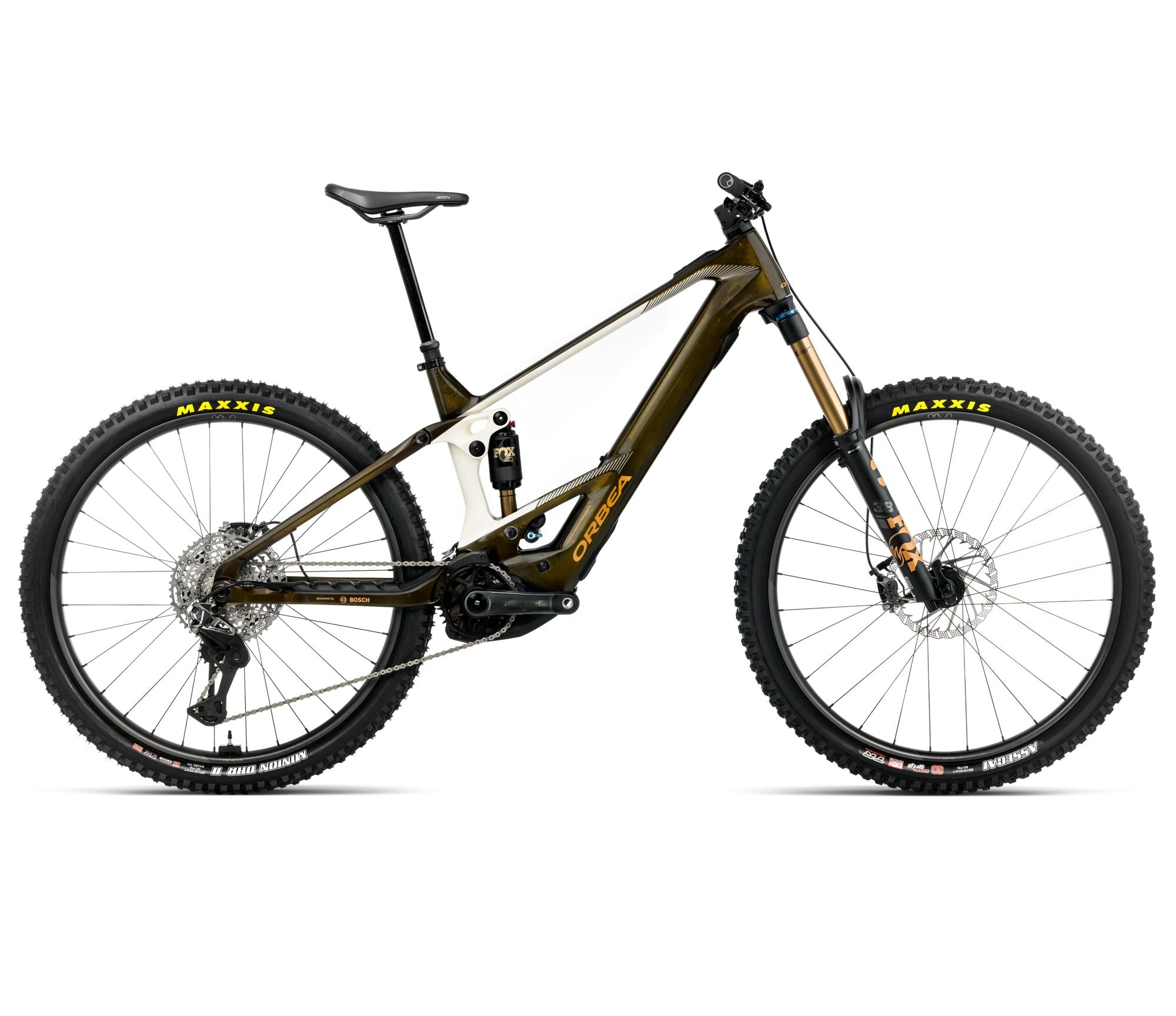 Wild M-Ltd 2026 Caramel Carbon View (Gloss) - Cream White (Matt) / S