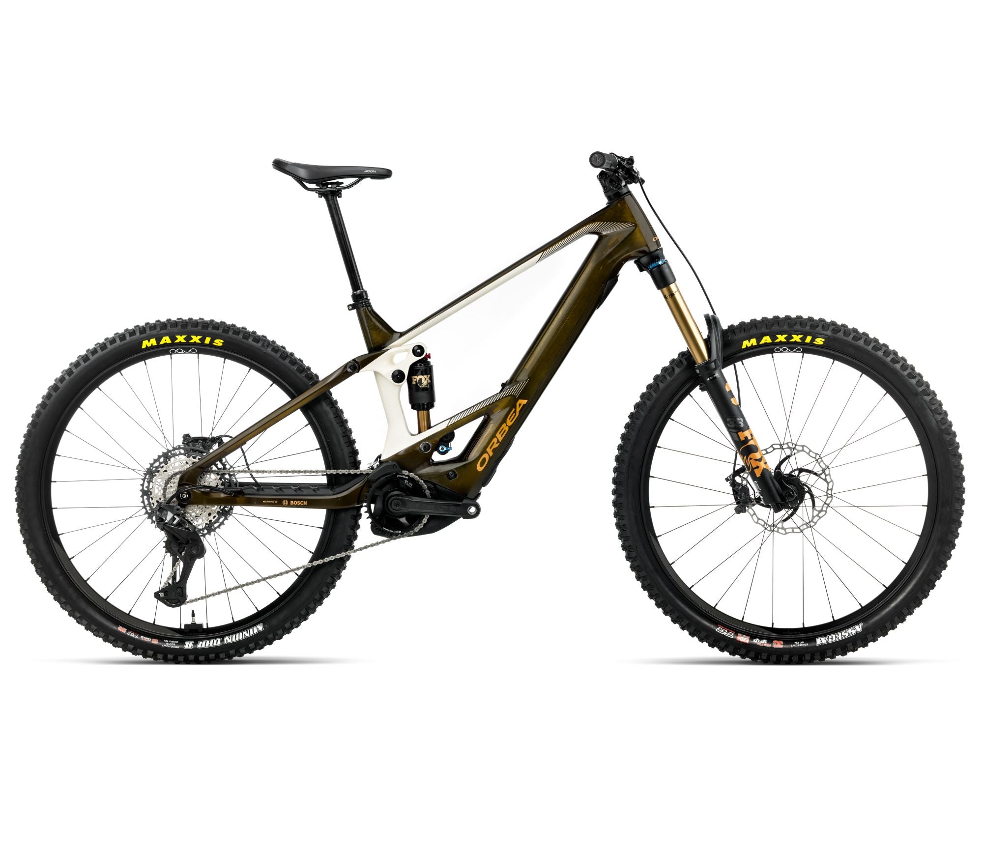 Wild M-Team 2026 Caramel Carbon View (Gloss) - Cream White (Matt) / S